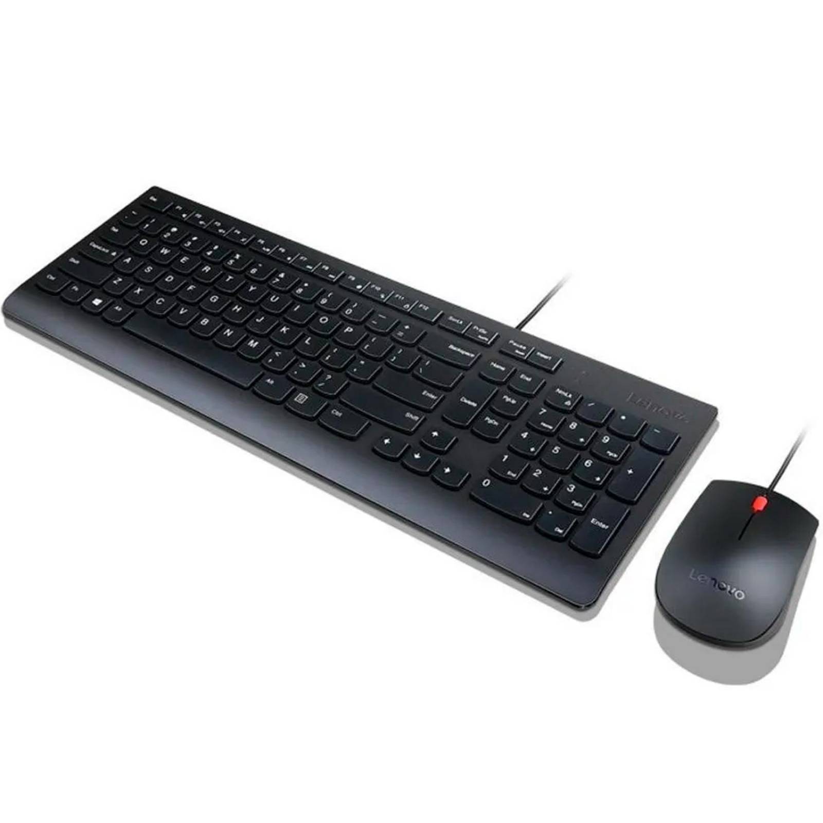 Kit Teclado y Mouse LENOVO ESSENTIAL Alambrico USB 