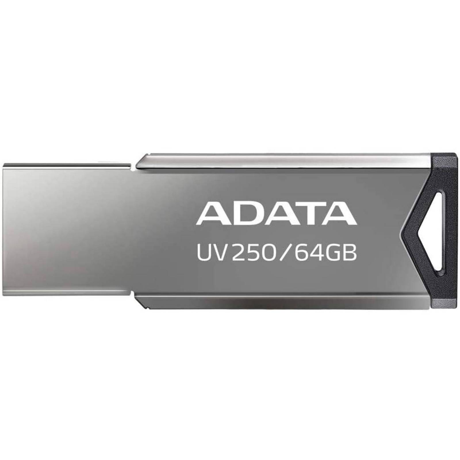 Memoria USB 64GB ADATA UV250 2.0 Flash Drive Metalica AUV250-64G-RBK 