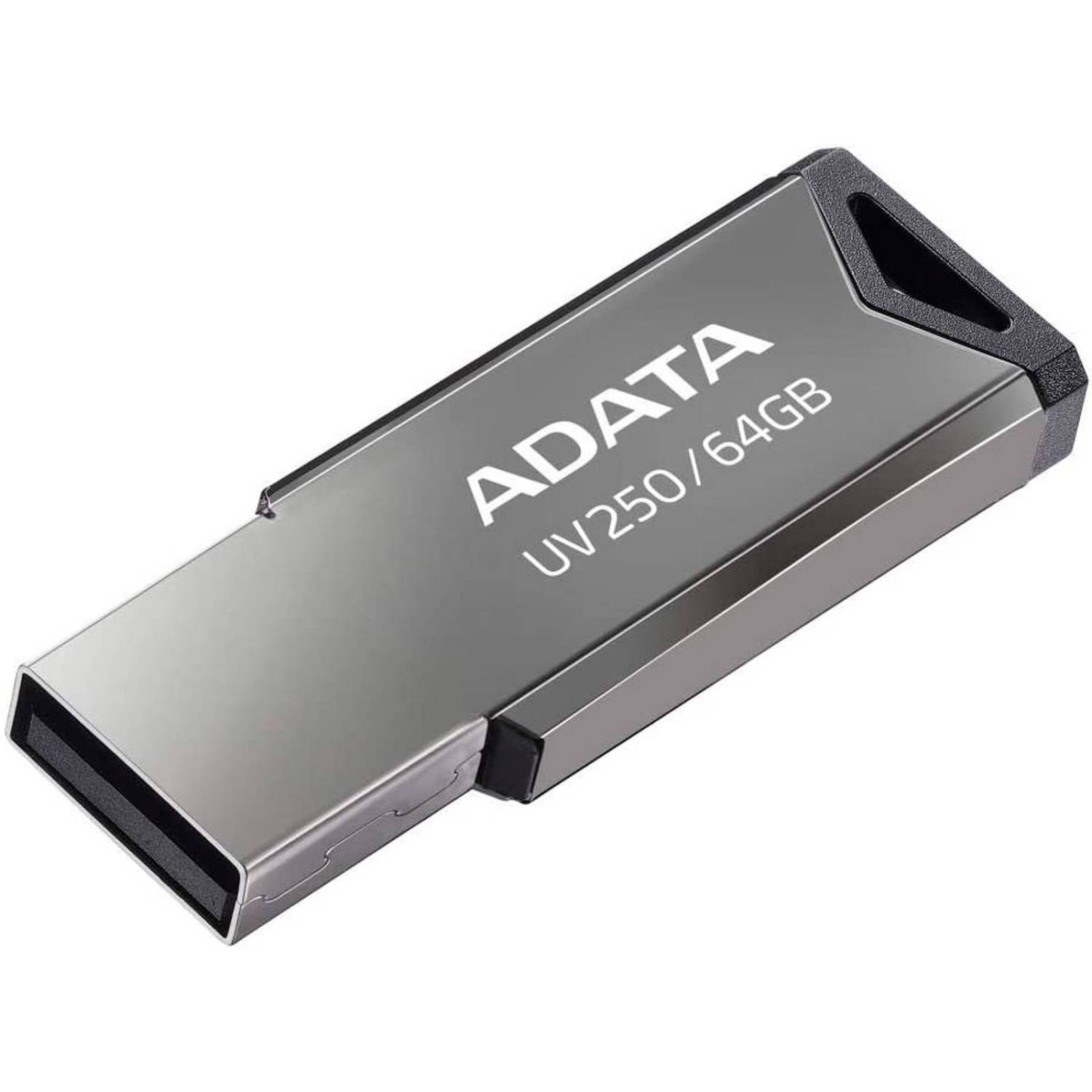 Memoria USB 64GB ADATA UV250 2.0 Flash Drive Metalica AUV250-64G-RBK 