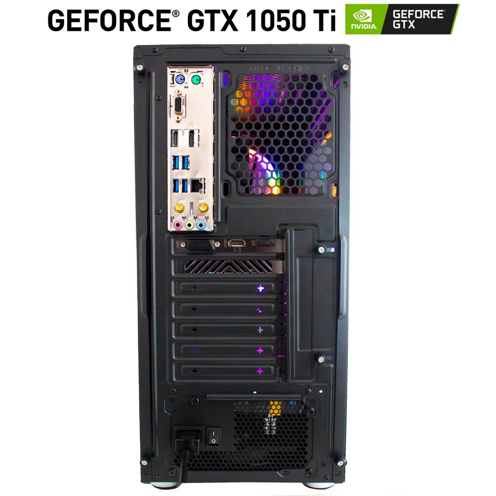 Xtreme Pc Gamer NVIDIA GeForce GTX 1050 Ti Ryzen 5 8GB SSD 240Gb 1Tb Wifi 