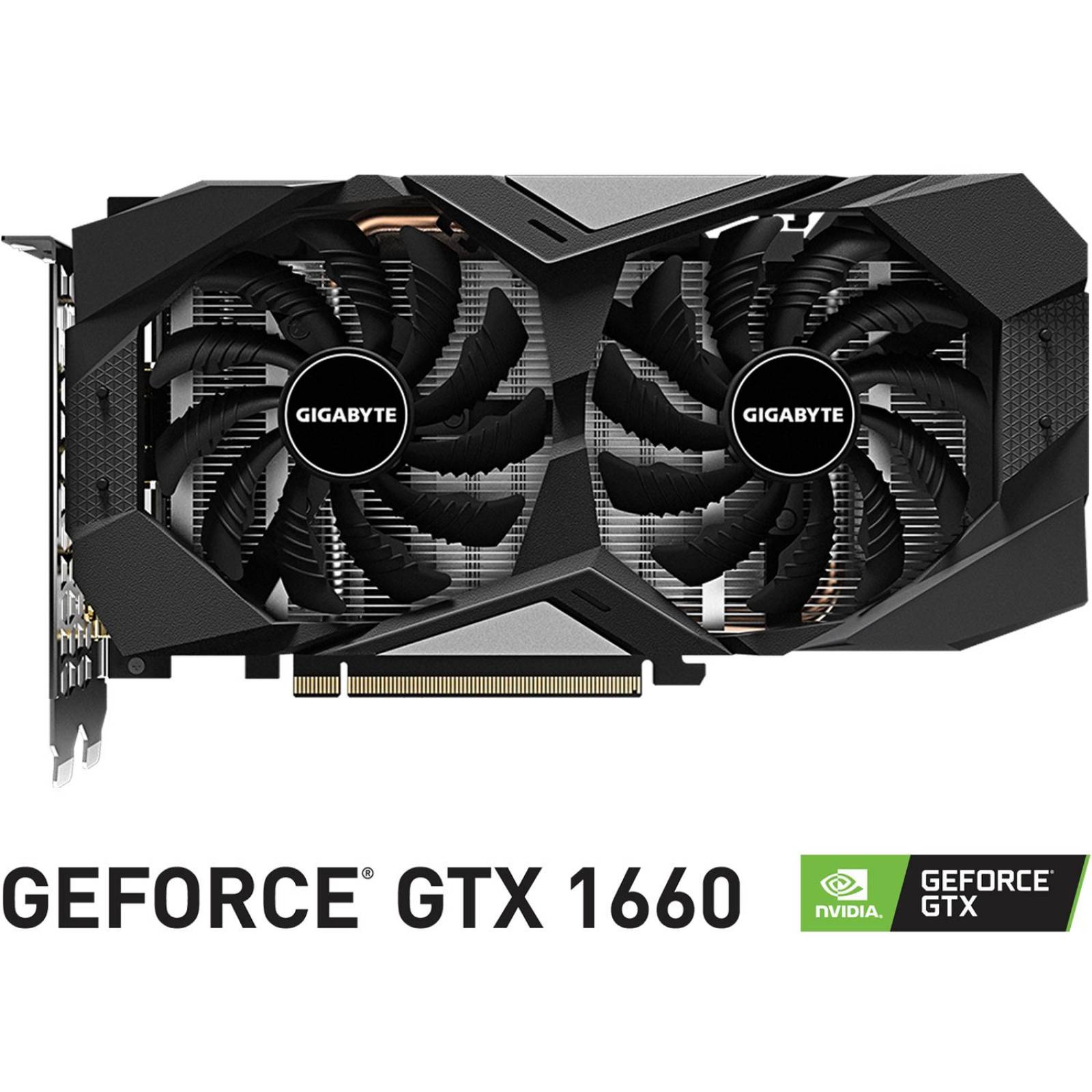 Tarjeta de Video GIGABYTE GeForce GTX 1660 OC 6G GDDR5 GV-N1660OC-6GD 