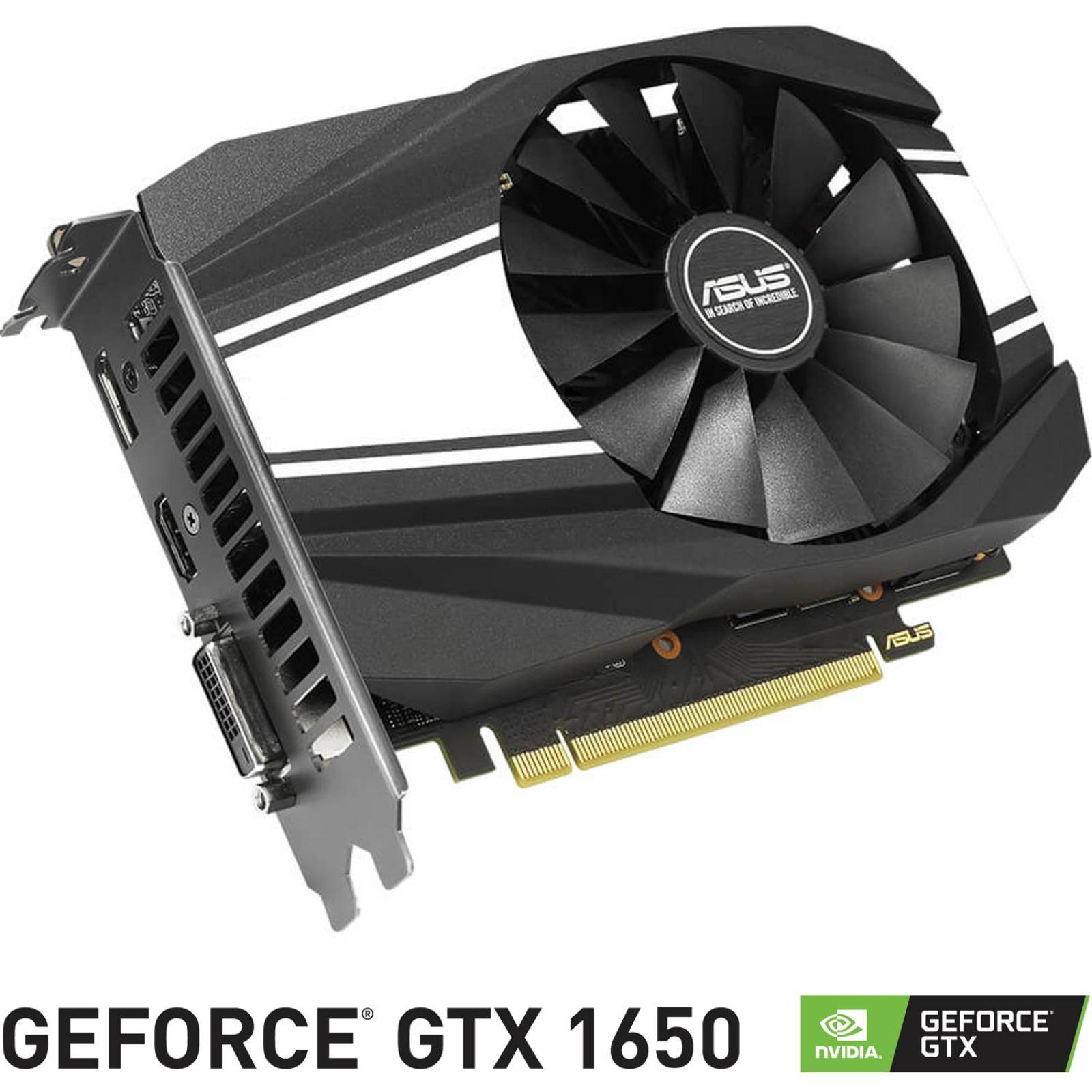 Tarjeta de Video ASUS GeForce GTX 1650 Super 4GB GDDR6 PH-GTX1650S-O4G 