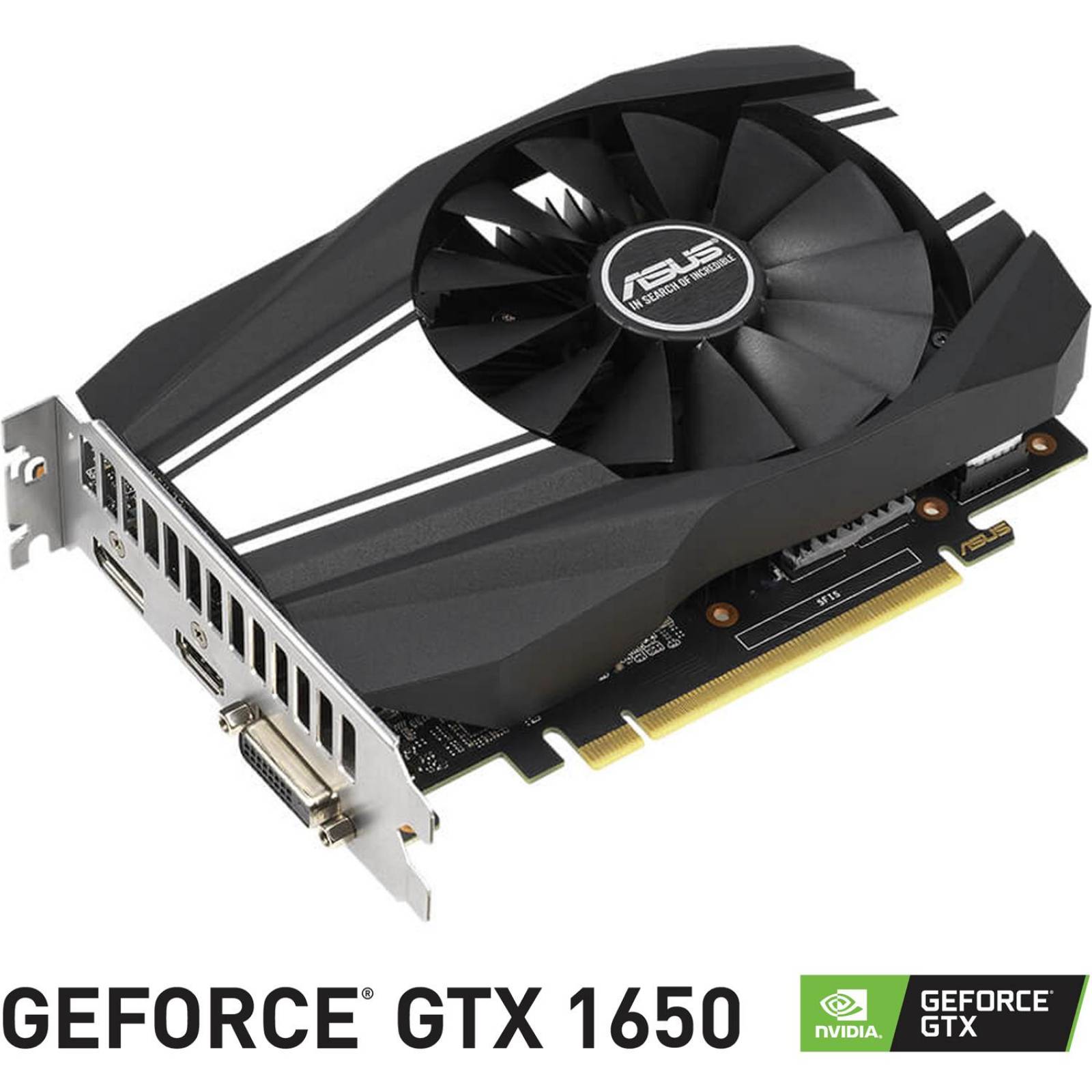 Tarjeta de Video ASUS GeForce GTX 1650 Super 4GB GDDR6 PH-GTX1650S-O4G 