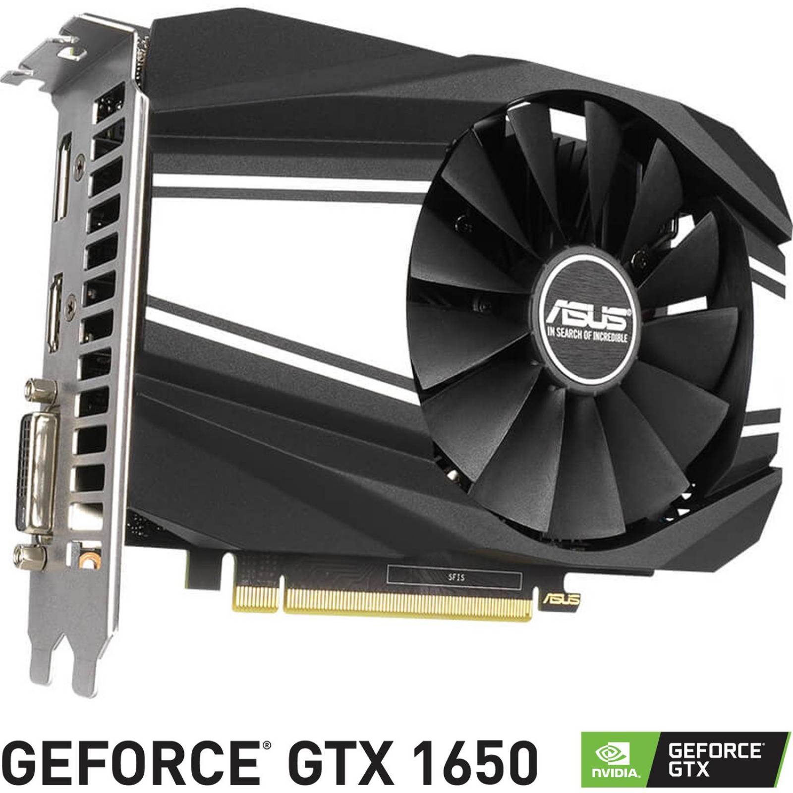 Tarjeta de Video ASUS GeForce GTX 1650 Super 4GB GDDR6 PH-GTX1650S-O4G