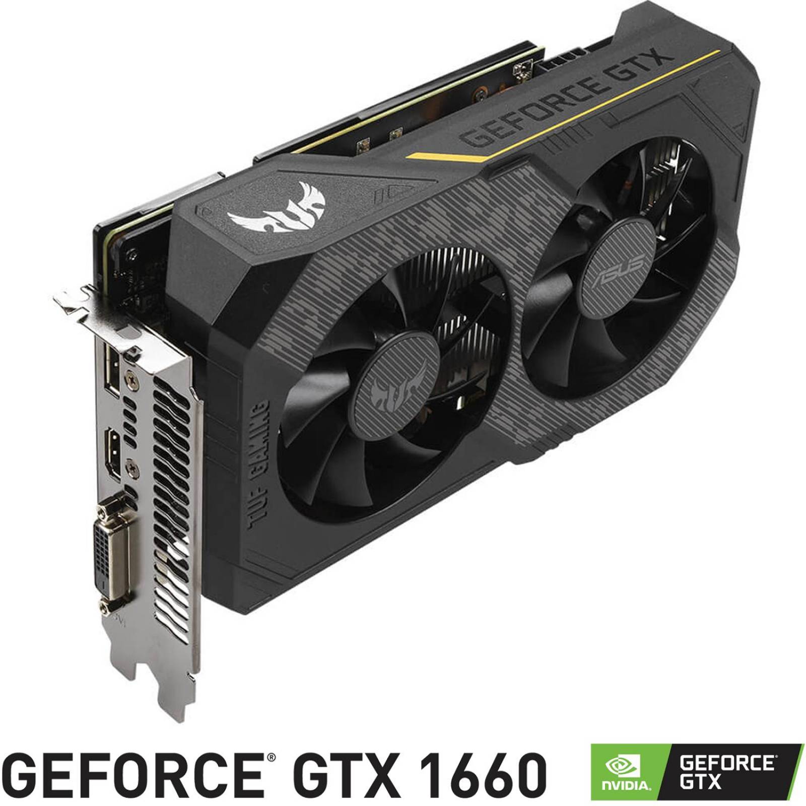 Tarjeta de Video ASUS GeForce GTX 1660 Super TUF 6GB GDDR6 TUF-GTX1660S-O6G-GAMING