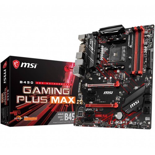 Motherboard Gamer AM4 MSI B450 GAMING PLUS Tarjeta Madre AMD 