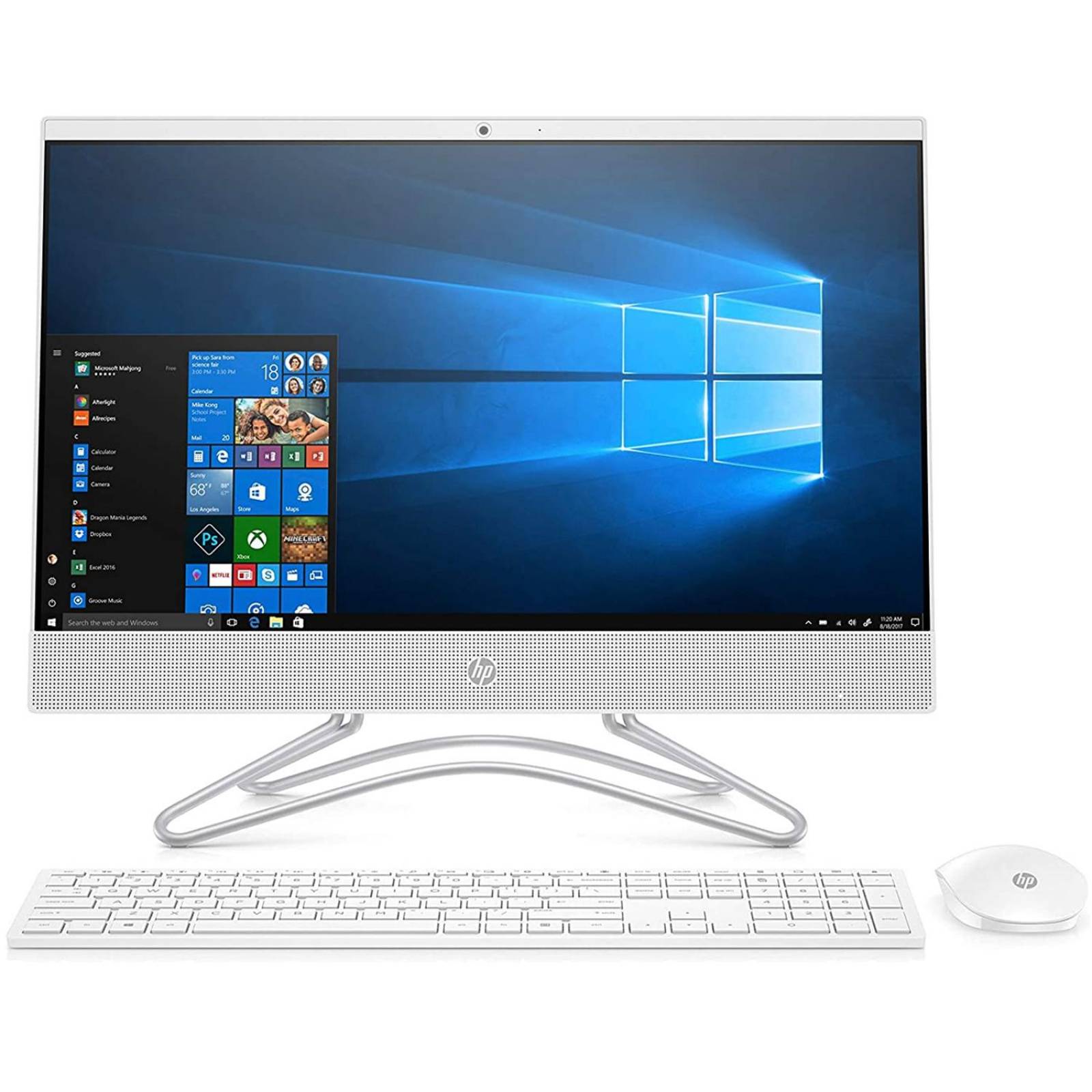 All In One HP Intel Celeron J4005 8GB 1TB 21.5 Win10 3LC21AAT Reacondicionado 