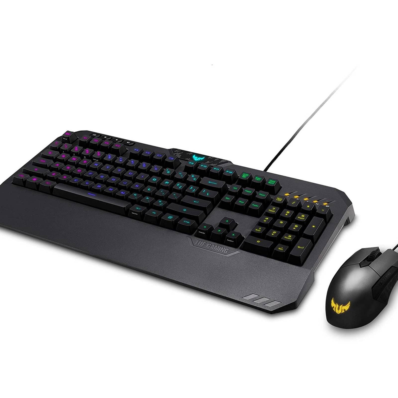 Teclado y Mouse ASUS TUF Gaming Combo K5/M5 RGB USB 90MP01A0B0UA00