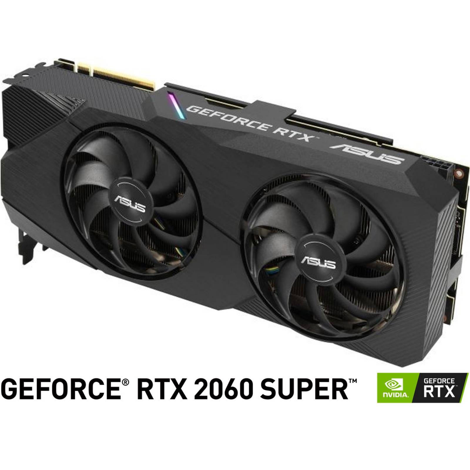 Tarjeta De Video Asus Geforce Rtx 60 Super Evo Oc 8gb Gddr6 Dual Rtx