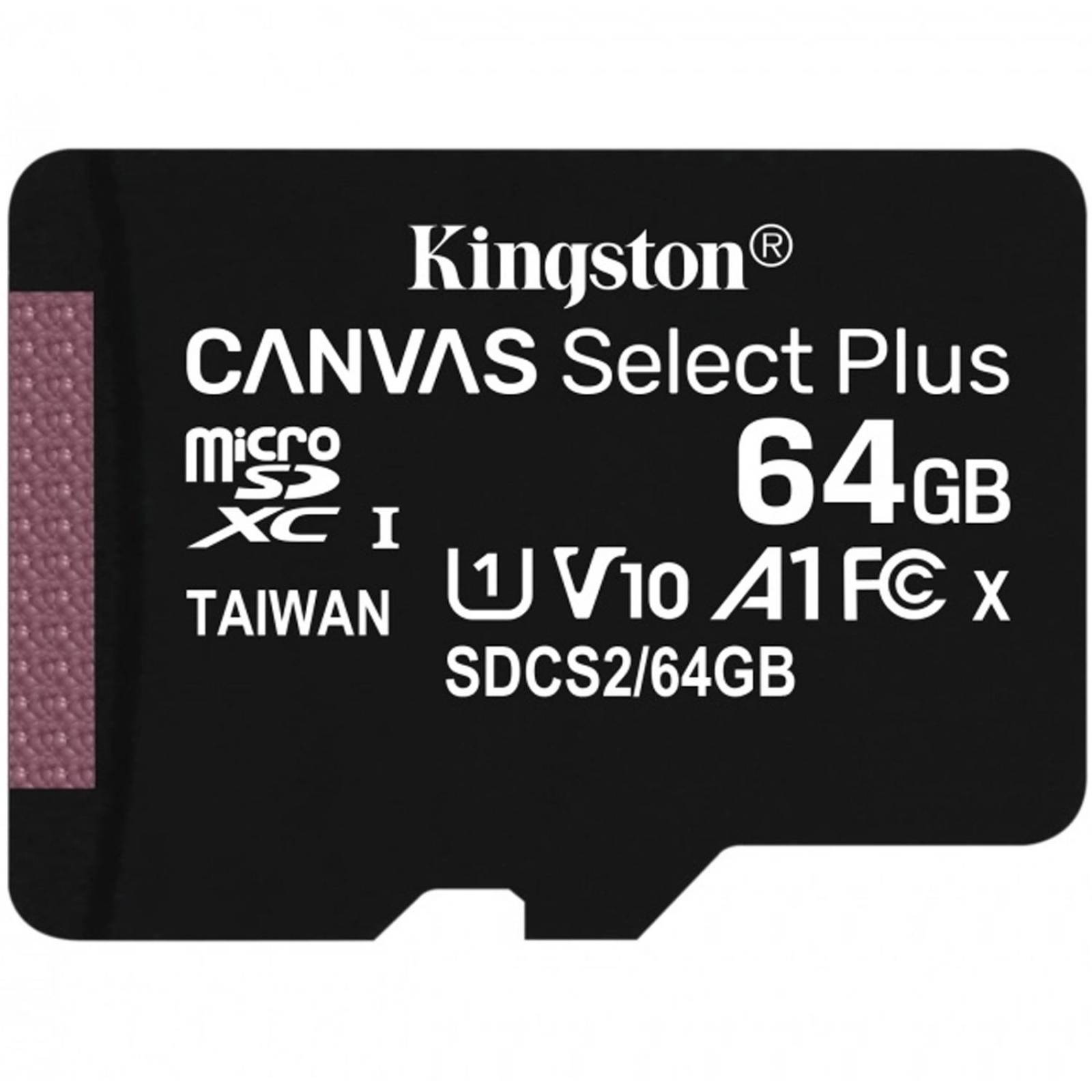 Memoria Micro SD 64GB Clase10 KINGSTON SDCS/64GB 