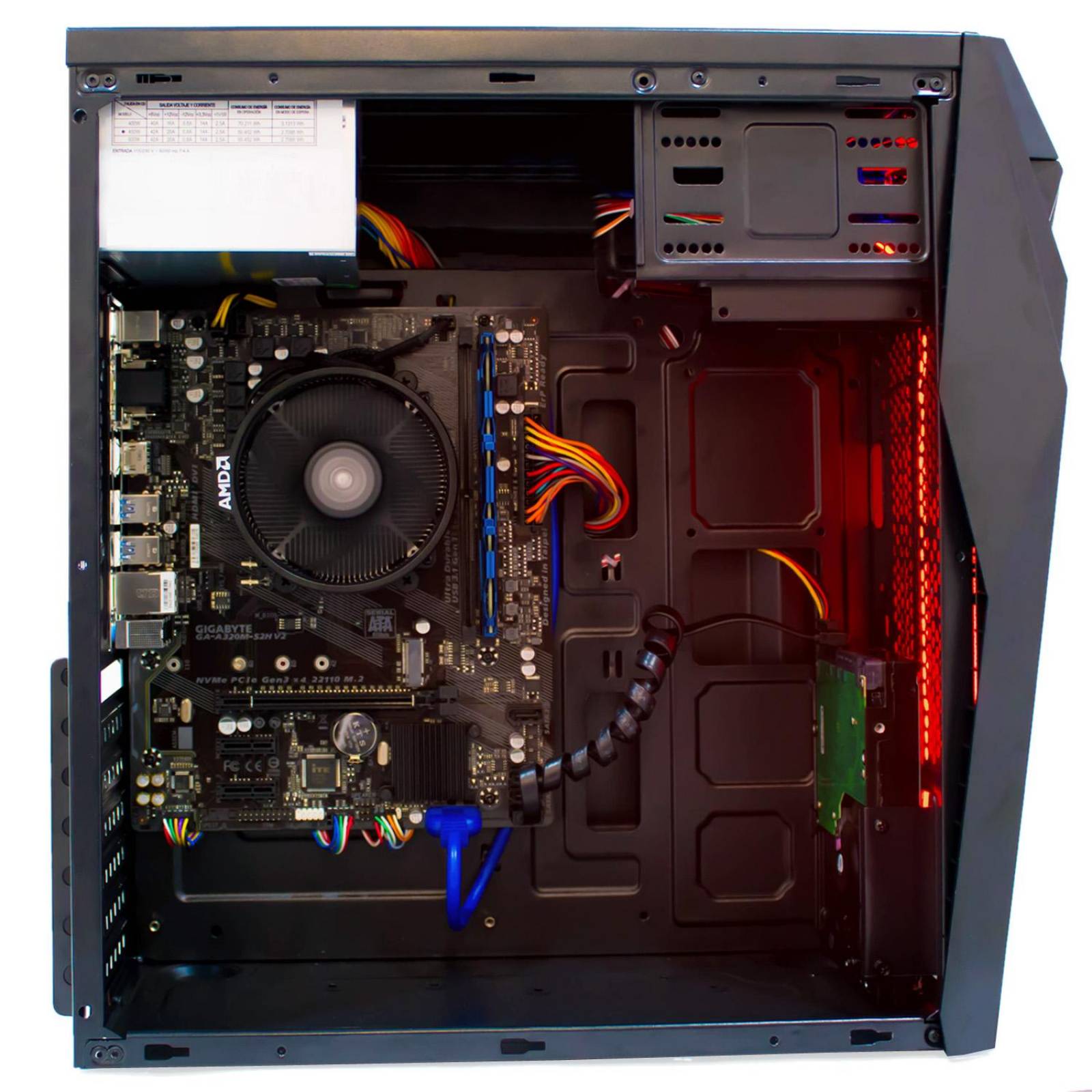 Xtreme PC Gamer AMD Radeon Vega 8 Ryzen 3 3200G 8GB 1TB WIFI 