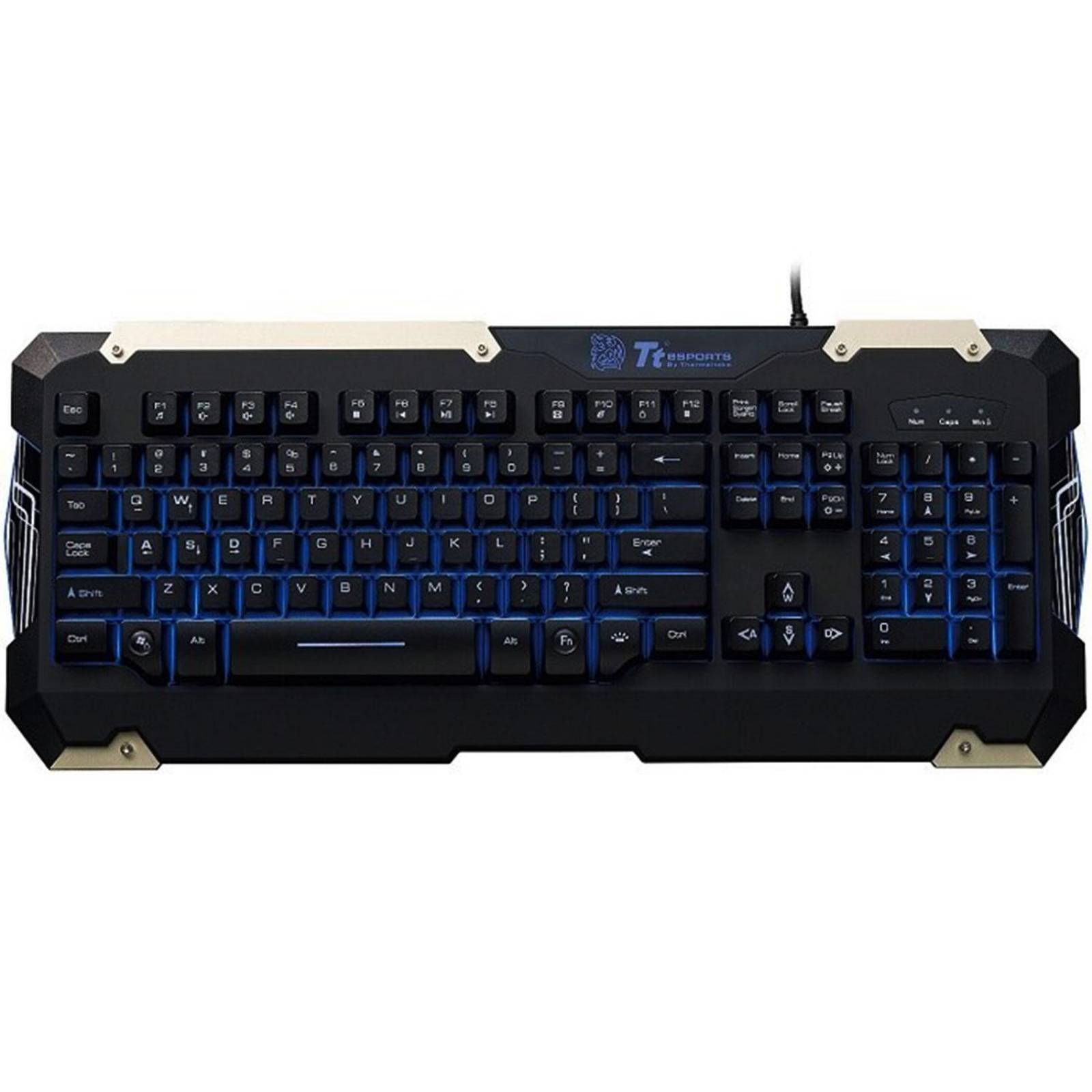 Kit Gamer Teclado y Mouse THERMALTAKE Tt eSPORTS Commander KB-CMC-PLBLSP-01 