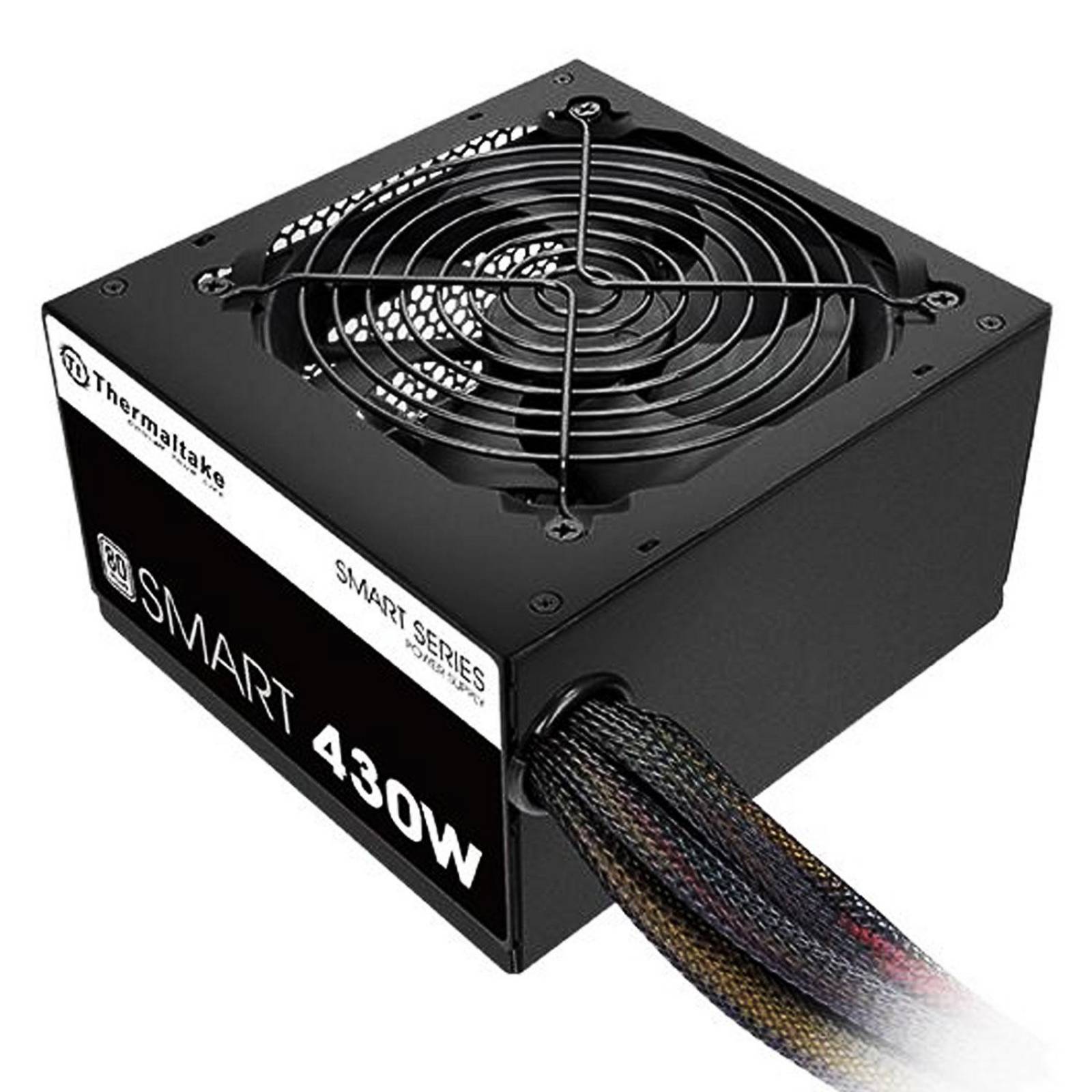 Fuente de Poder THERMALTAKE SMART 430W 80 Plus PS-SPD-0430NPCWUS-W 