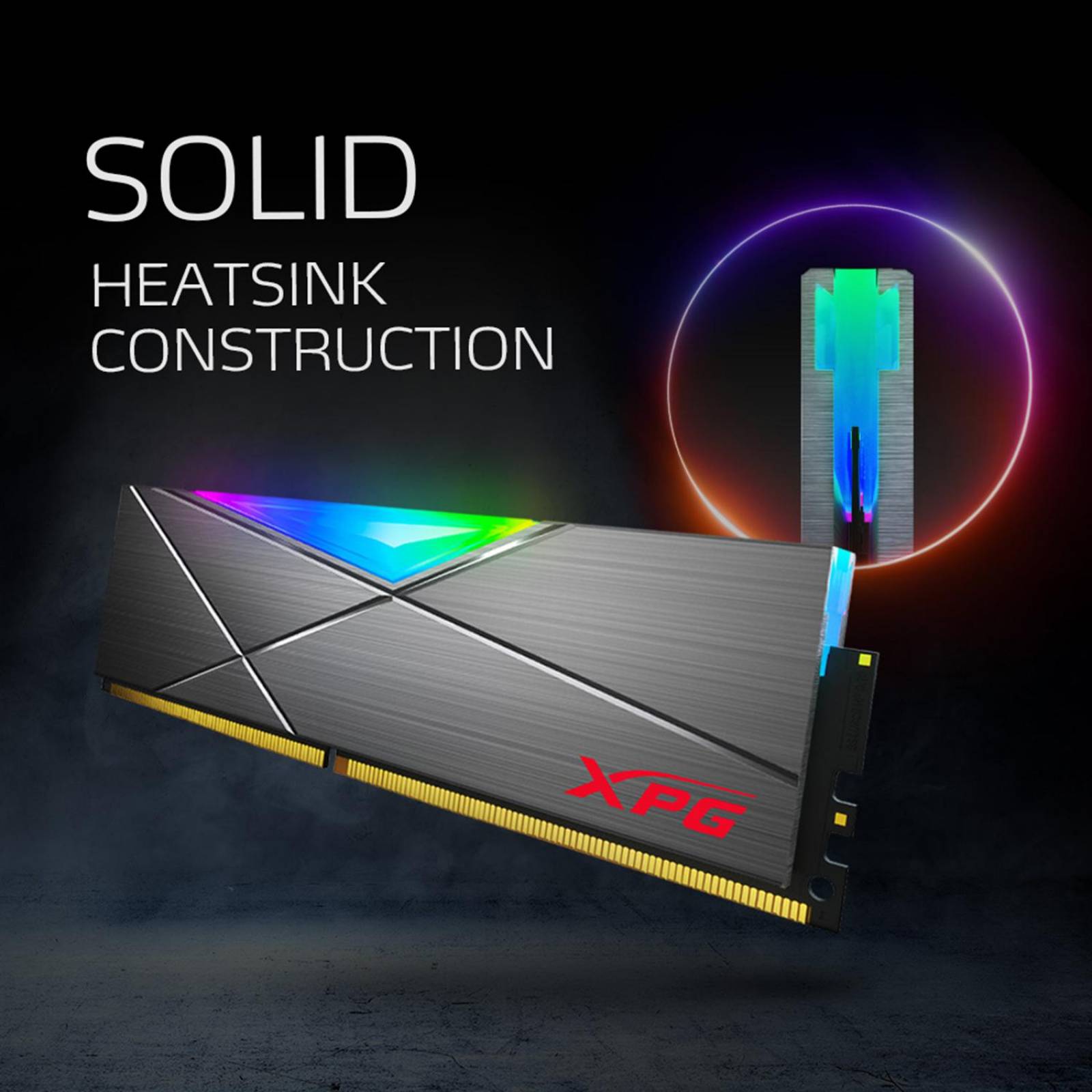 Memoria RAM DDR4 8GB 3600MHz XPG SPECTRIX D50 RGB Disipador AX4U360038G18A-ST50 