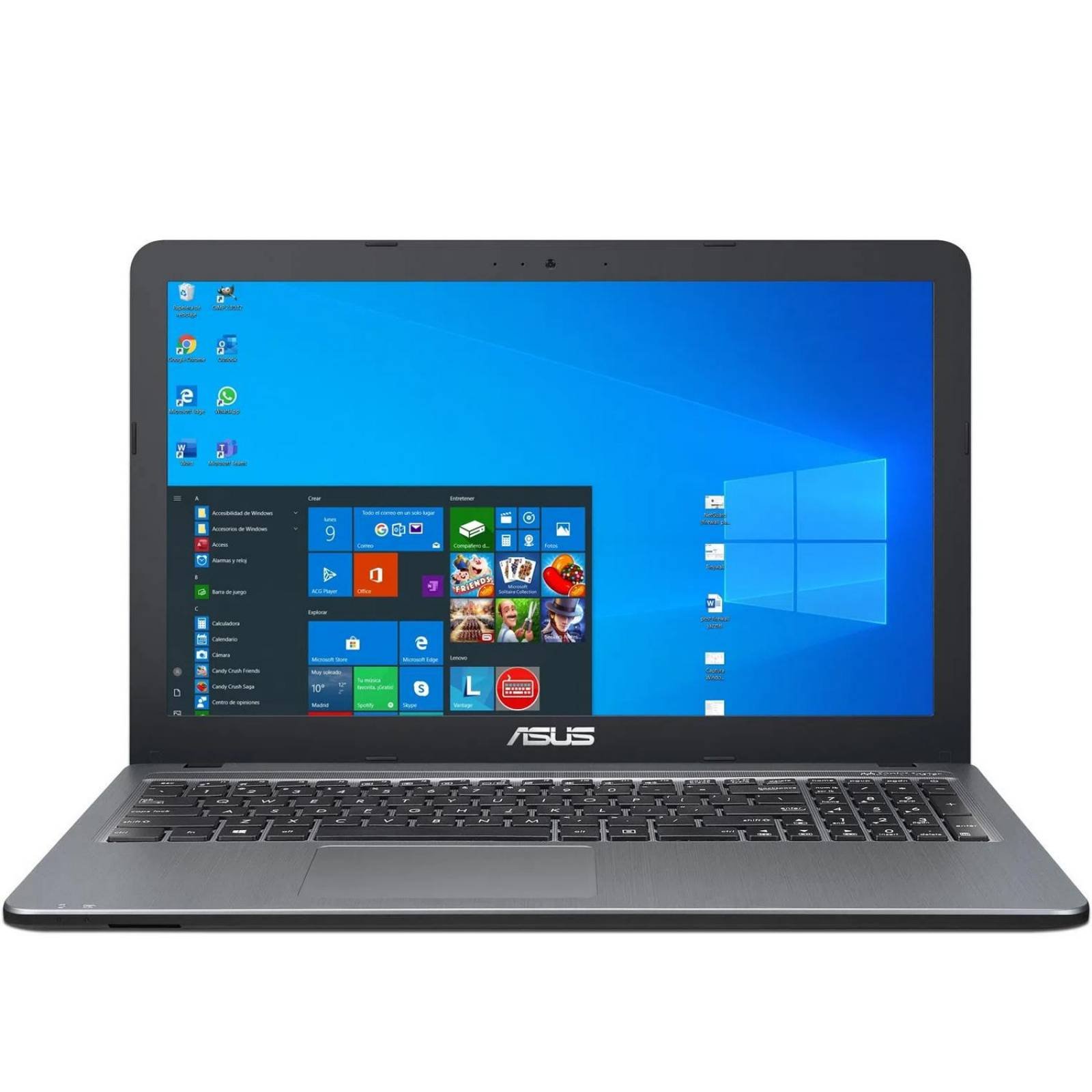Laptop ASUS A540MA-GO704T N4000 4GB 500GB 15 Win10 Plata