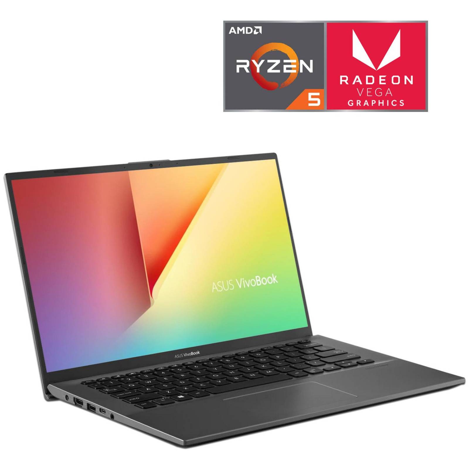 Laptop ASUS A412DA-BV236T Ryzen 5 3500U 8GB 512GB 14 Win10 Gris 