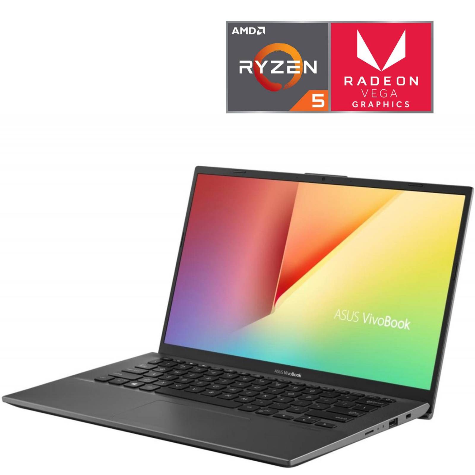 Laptop ASUS A412DA-BV236T Ryzen 5 3500U 8GB 512GB 14 Win10 Gris 