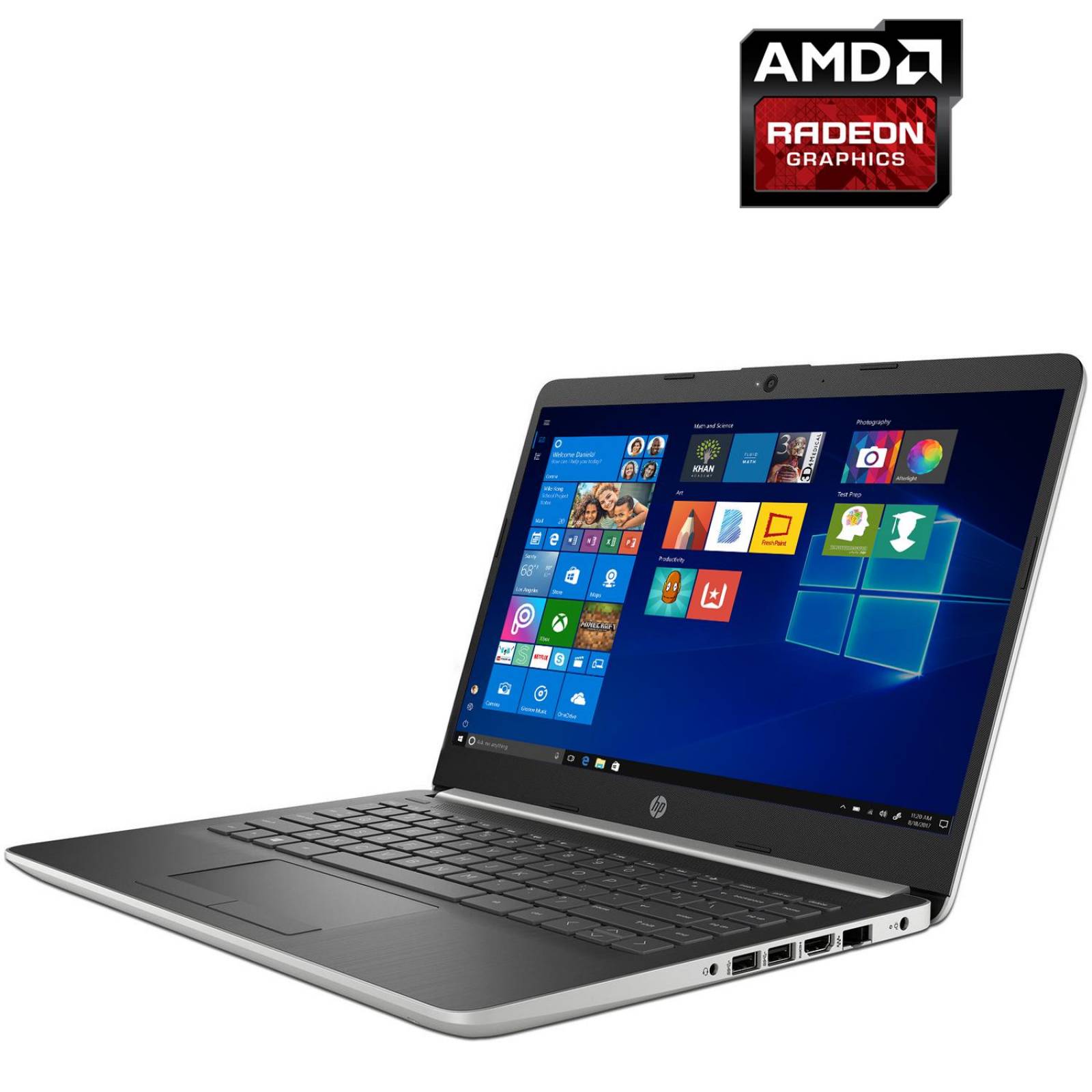 Laptop Gamer HP Radeon R5 A9 9425 12GB SSD 128GB Pantalla 14 Wifi 