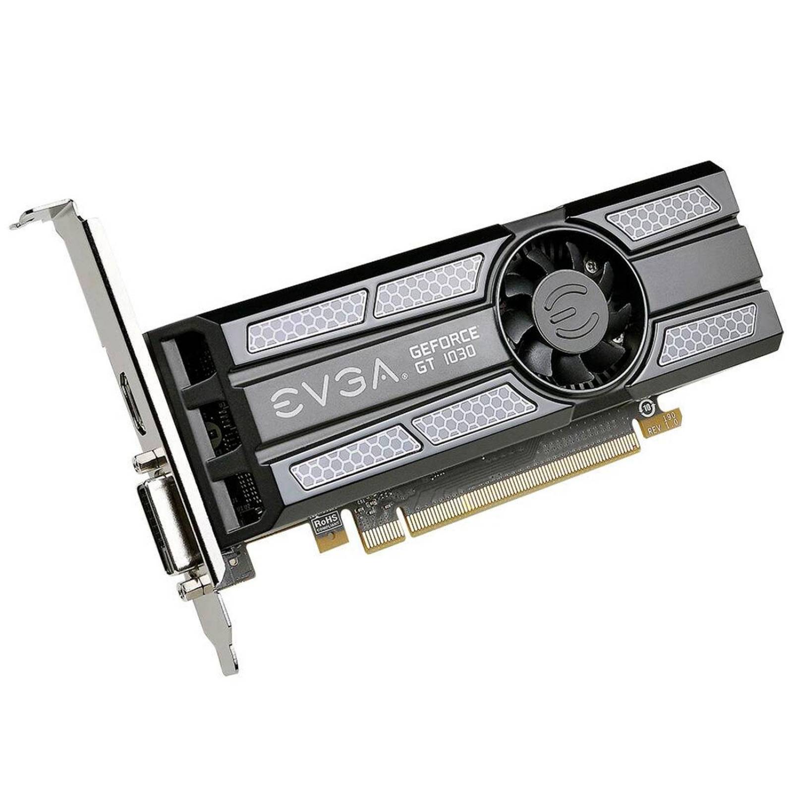 Tarjeta de Video EVGA GeForce GT 1030 2GB GDDR5 Low Profile 