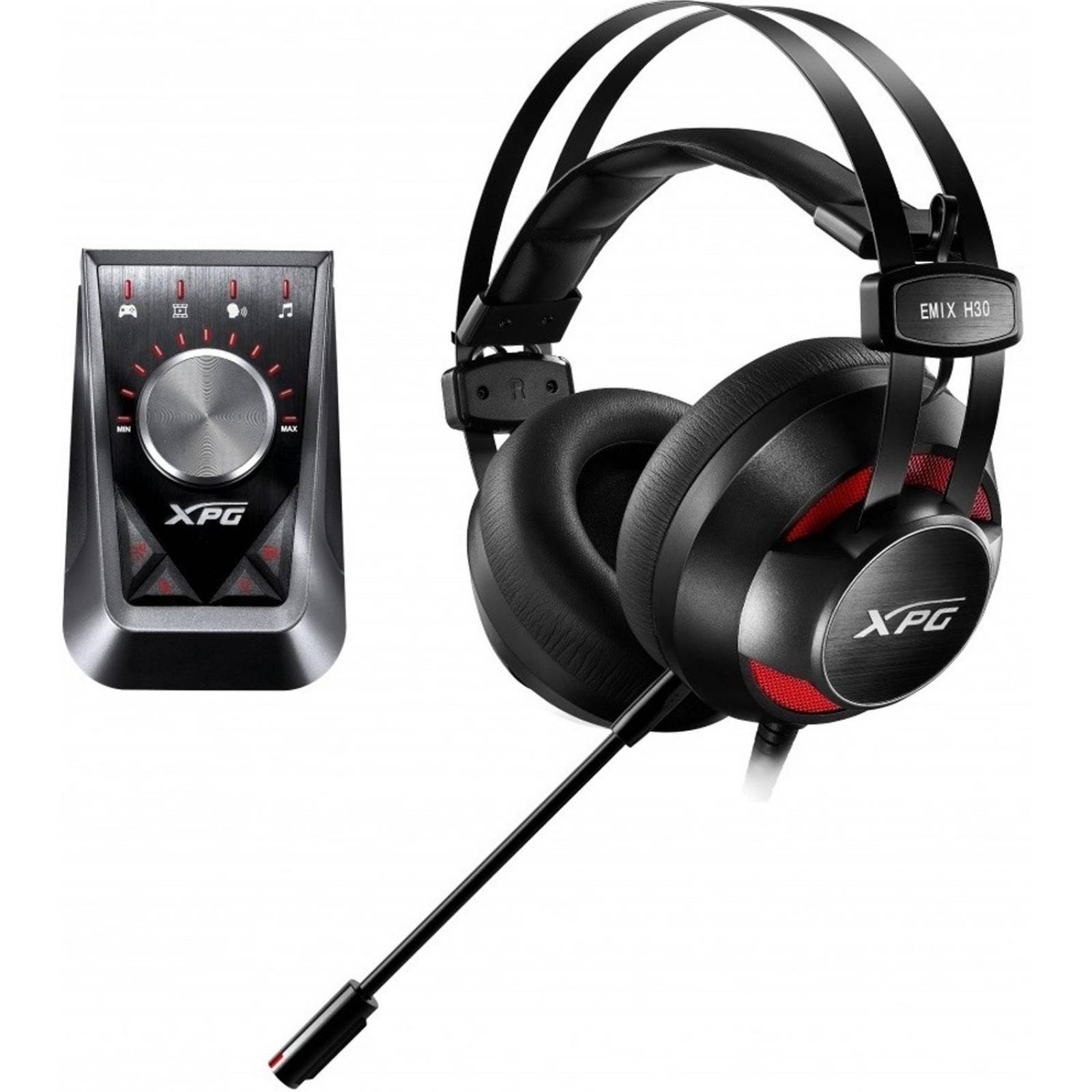 Audifonos Diadema Gamer XPG EMIX H30 Microfono 7.1 Xbox One Switch Amplificador SOLOX F30 