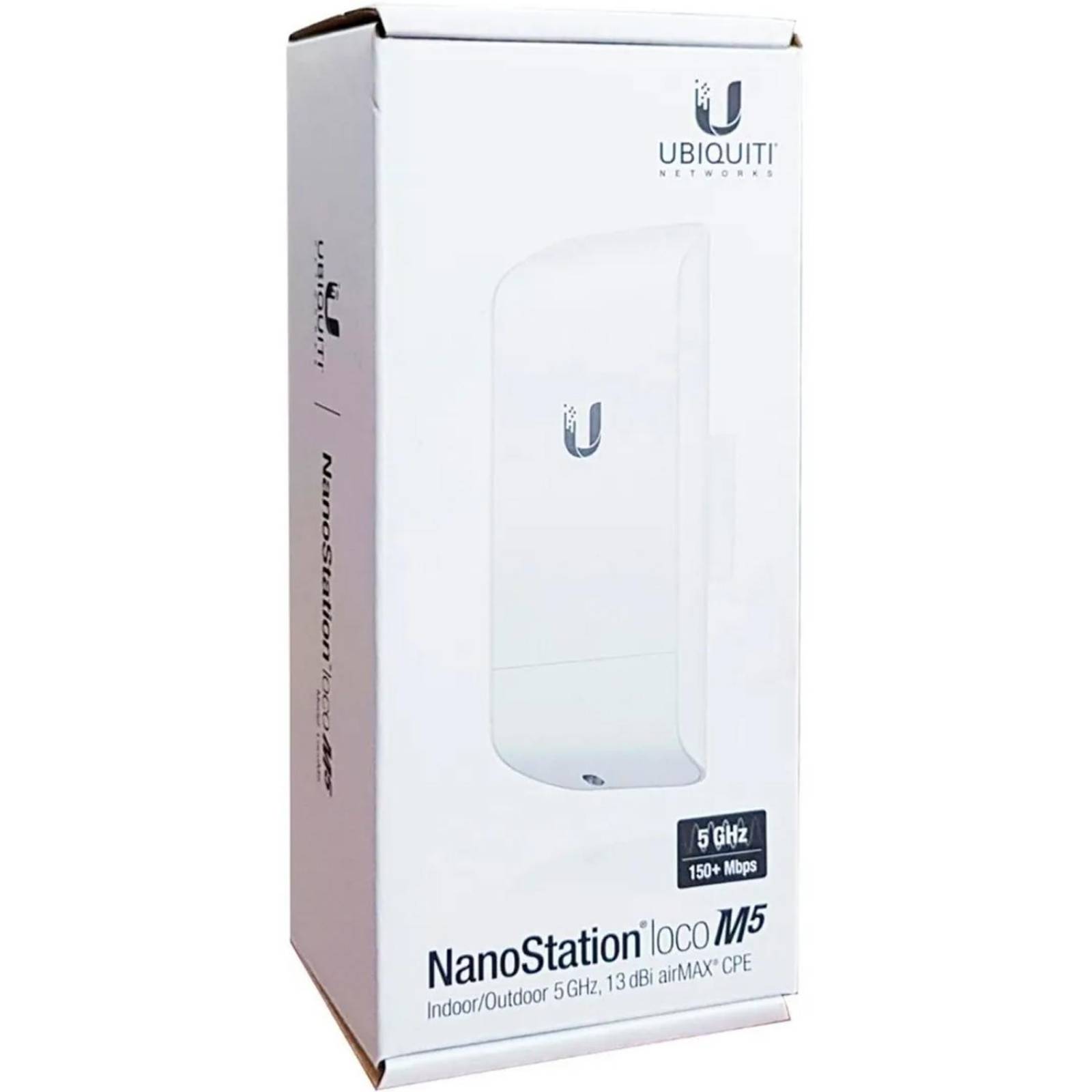 Antena CPE UBIQUITI LOCO M5 NanoStation 5Ghz 13dBi PoE 802.11n 10Km 150Mbps