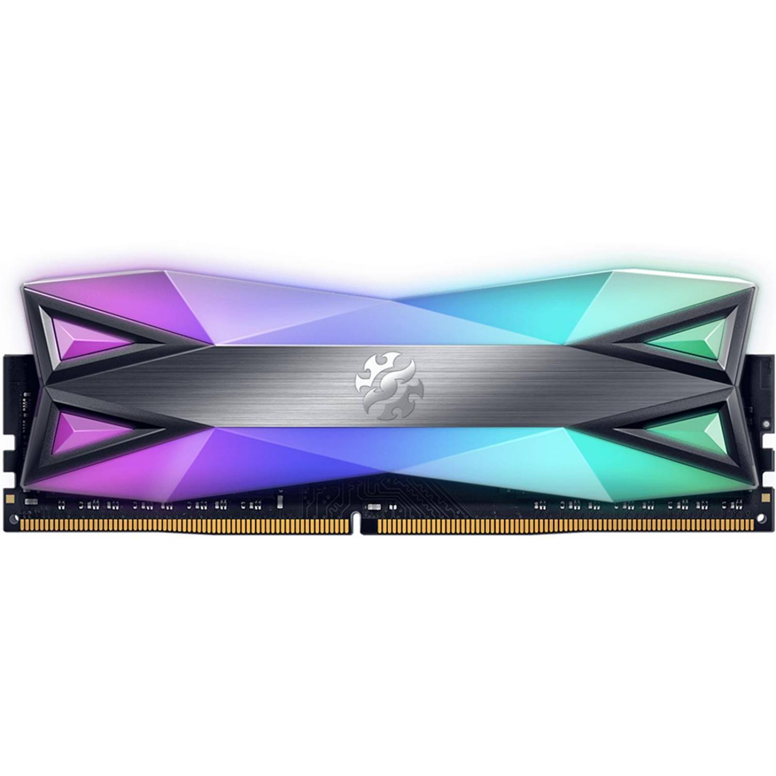 Memoria RAM DDR4 8GB 4133MHz XPG SPECTRIX D60G RGB Gris AX4U41338G19J-ST60 