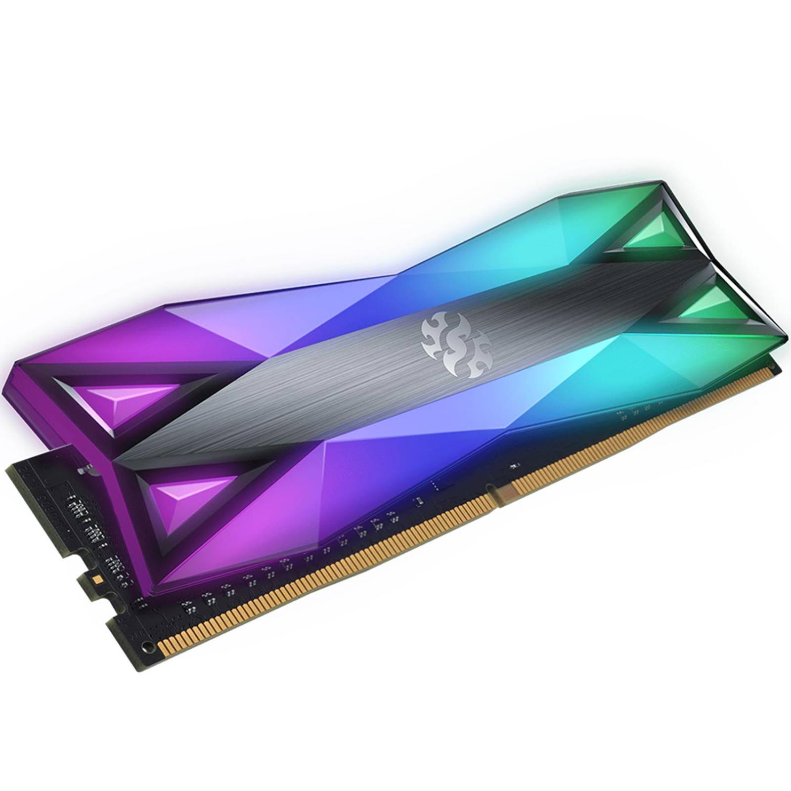 Memoria RAM DDR4 8GB 4133MHz XPG SPECTRIX D60G RGB Gris AX4U41338G19J-ST60 