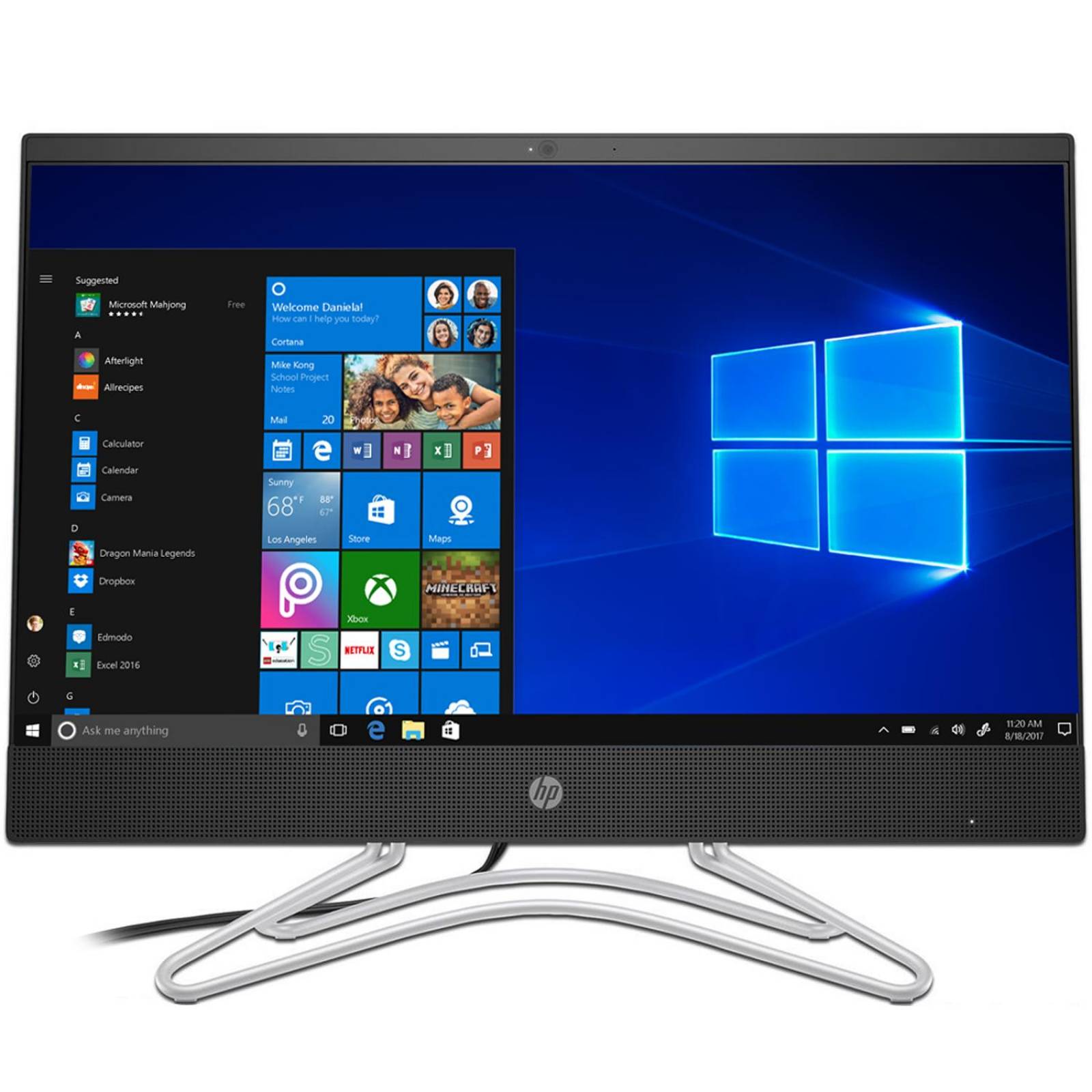 All In One AIO HP 200 G3 Core I3 8130U 12GB 1TB Pantalla 21.5 Wifi 