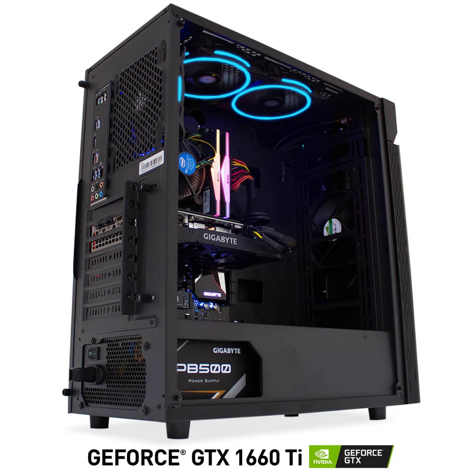 Xtreme PC Gamer Gigabyte GeForce GTX 1660 TI Intel Core I7 16GB SSD 512GB RGB 