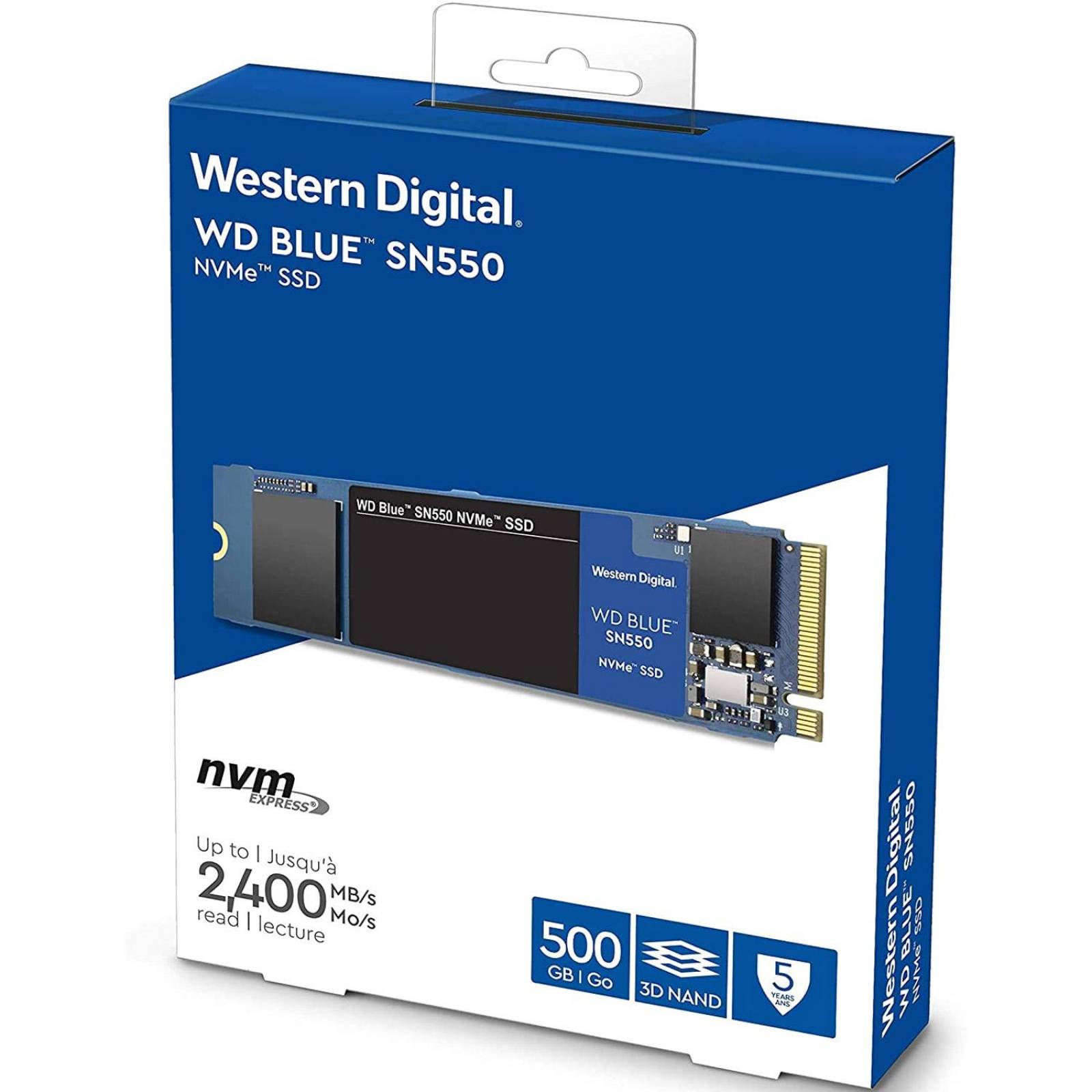 SSD M.2 500GB WESTERN DIGITAL Blue PCIe GEN 3 WDS500G2B0C