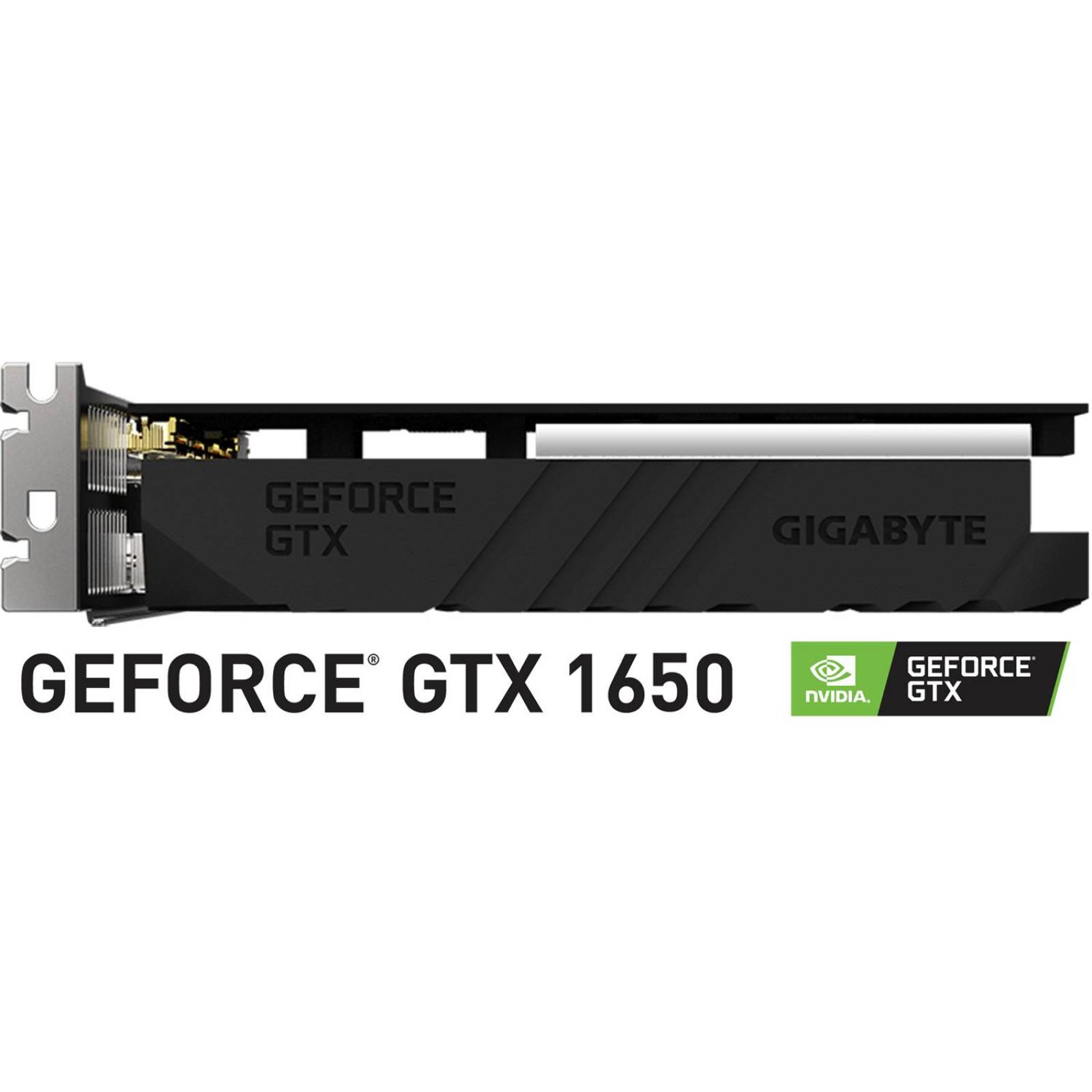 Tarjeta de Video GIGABYTE GeForce GTX 1650 OC Low Profile 4GB GDRR6 GV-N1656OC-4GL 