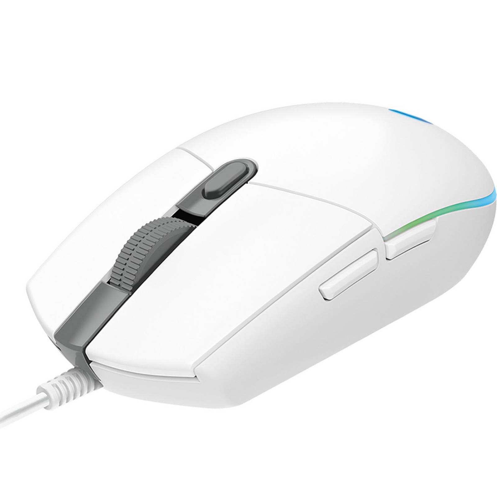 Mouse Gamer Logitech G203 Rgb Lightsync 8000 Dpi 6 Botones Blanco 910