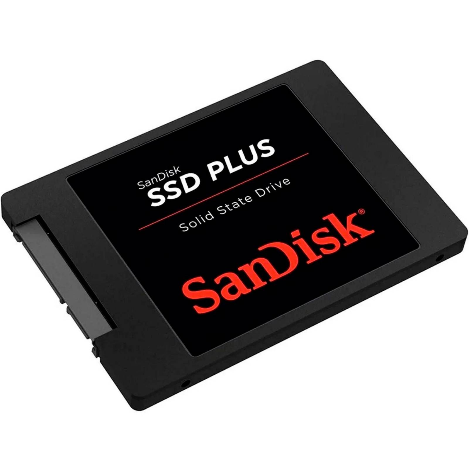 Unidad de Estado Solido SSD 2.5 480GB SANDISK Plus SATA III 535/445 MB/s SDSSDA-480G-G26 