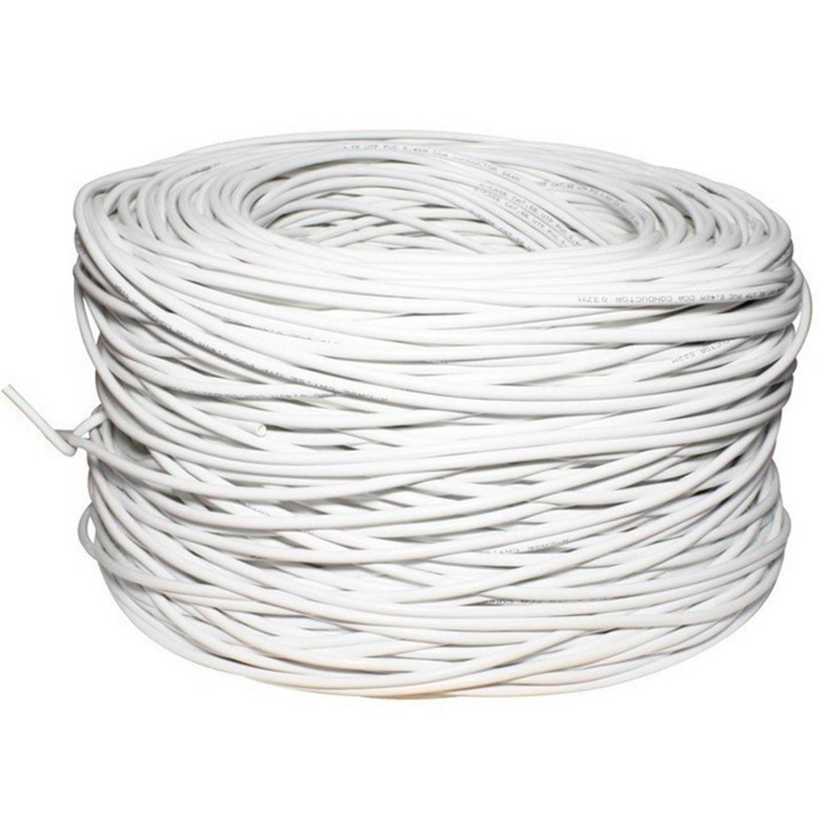 Bobina de Cable UTP XCASE C10018BLAN CAT5e 8 Hilos 100M Blanco 