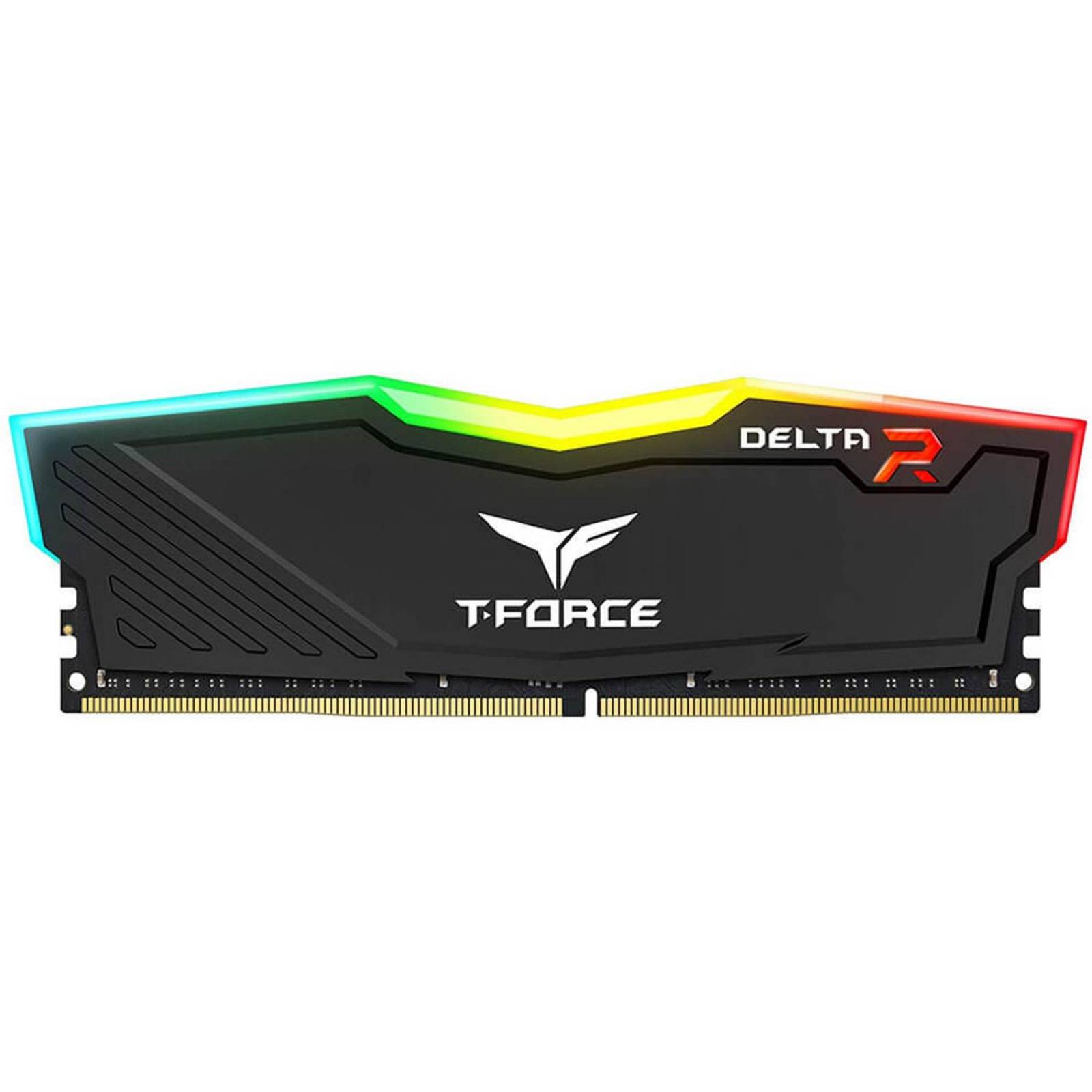 Memoria RAM DDR4 16GB 3000MHz TEAMGROUP T-Force DELTA RGB 1x16GB TF3D416G3000HC16C01 