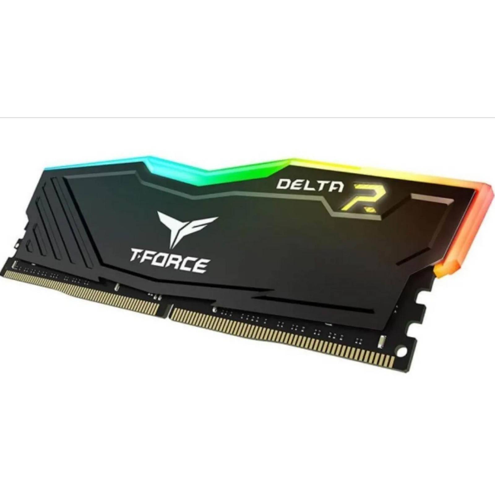 Memoria RAM DDR4 16GB 3000MHz TEAMGROUP T-Force DELTA RGB 1x16GB TF3D416G3000HC16C01 