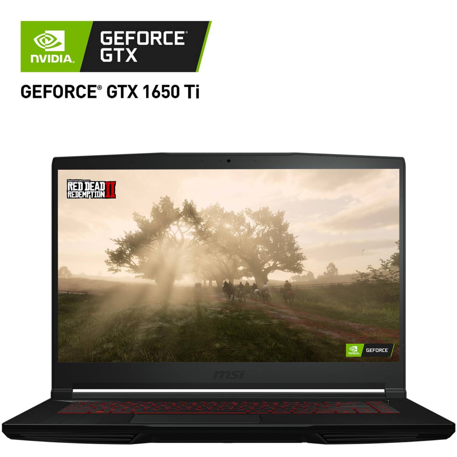 Laptop Gamer Geforce GTX 1650 TI MSI GF63 I7 9750H 8GB 256GB SSD 1TB 15.6 