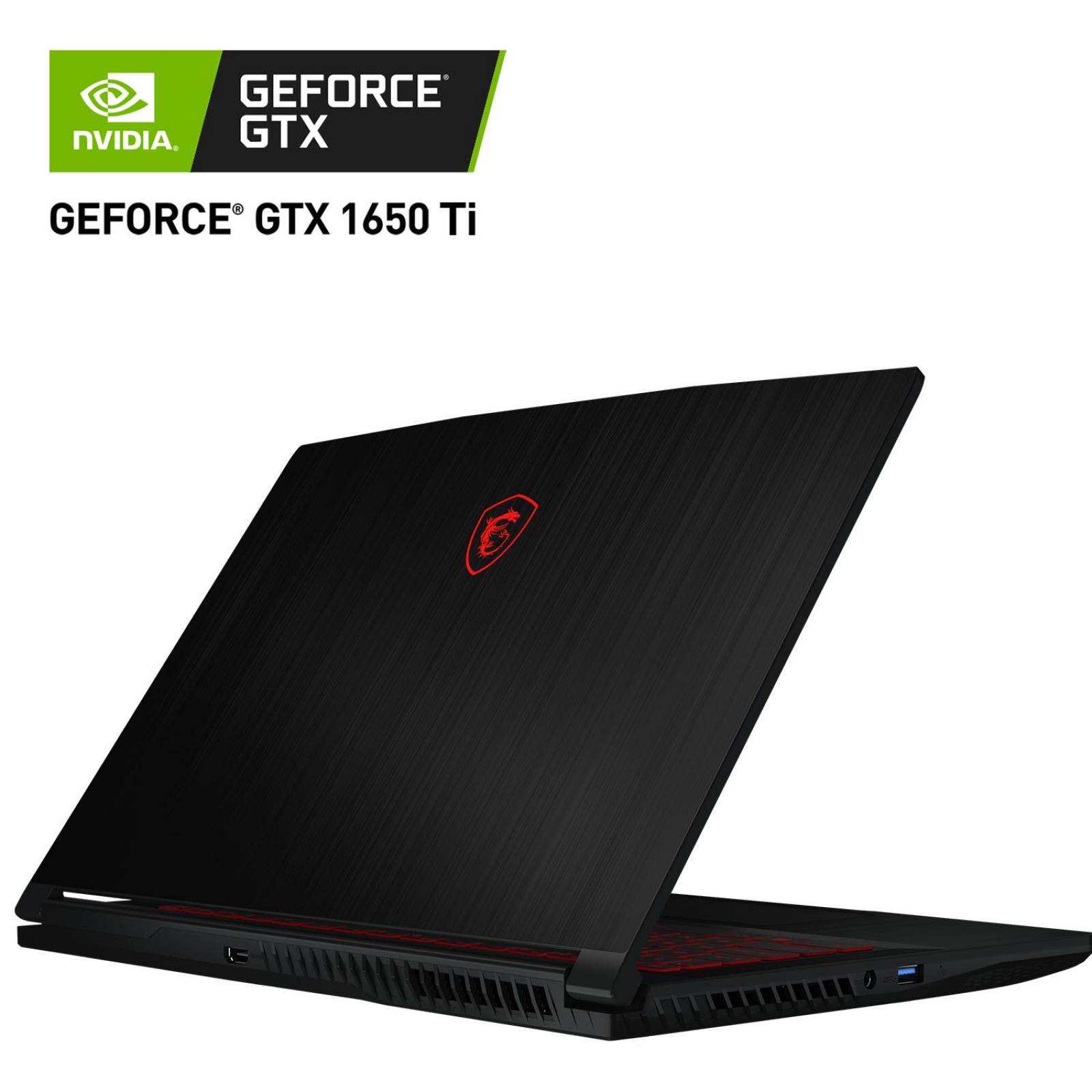 Laptop Gamer Geforce GTX 1650 TI MSI GF63 I7 9750H 8GB 256GB SSD 1TB 15.6 