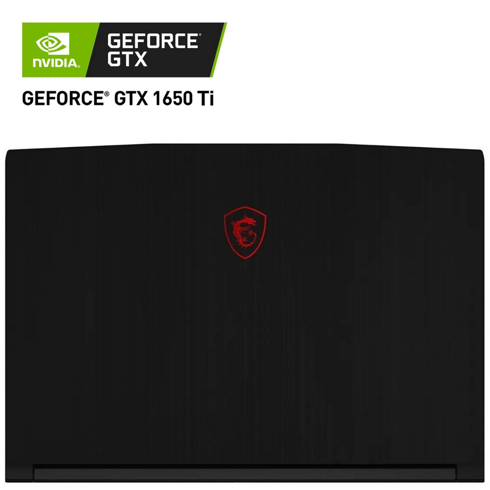 Laptop Gamer Geforce GTX 1650 TI MSI GF63 I7 9750H 8GB 256GB SSD 1TB 15.6 