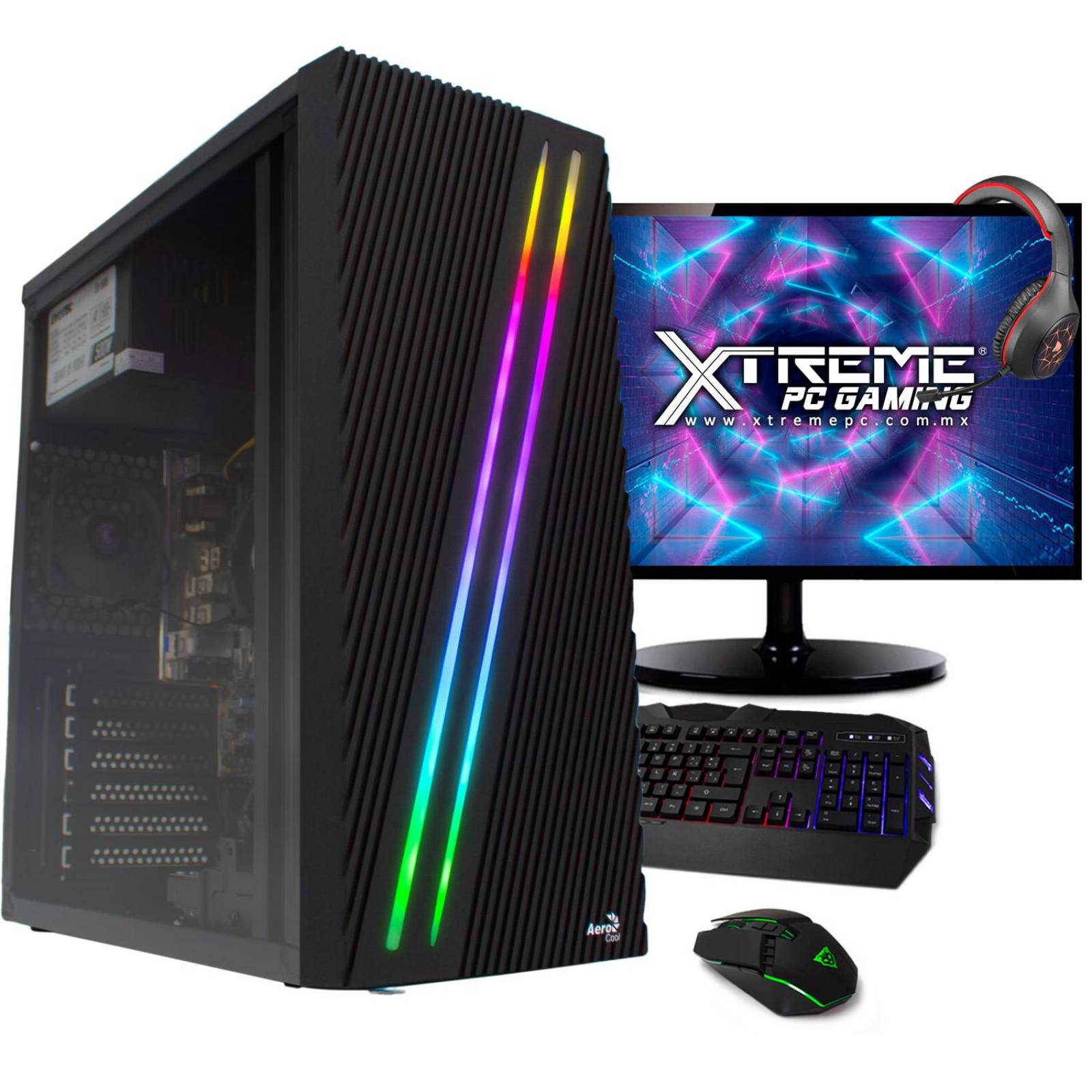 Xtreme Pc Gamer Radeon R7 AMD A8 9600 8Gb 1Tb Monitor Kit Gamer