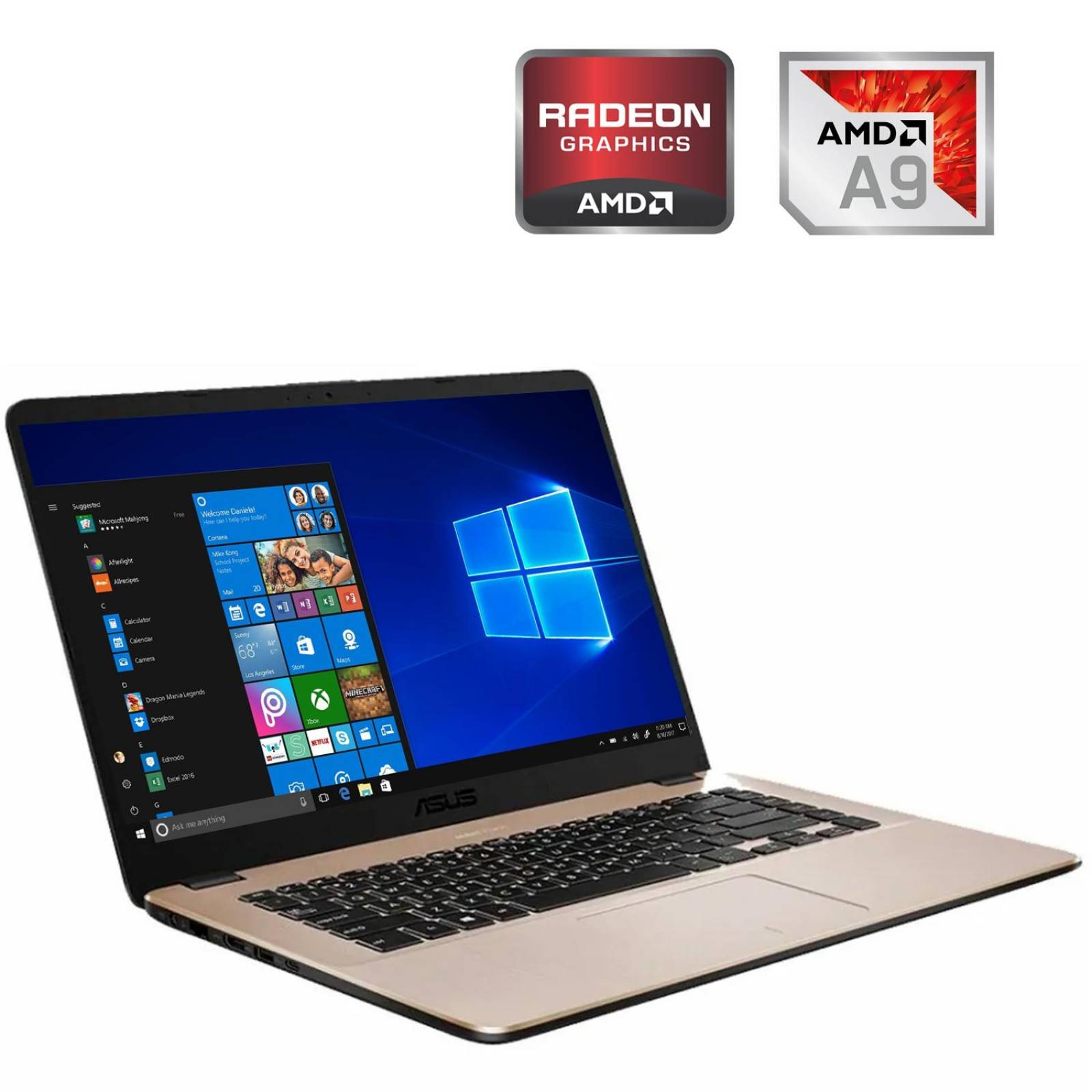  Laptop  Asus  Vivobook Amd A9  4gb 1tb 15 6 Graficos Radeon 