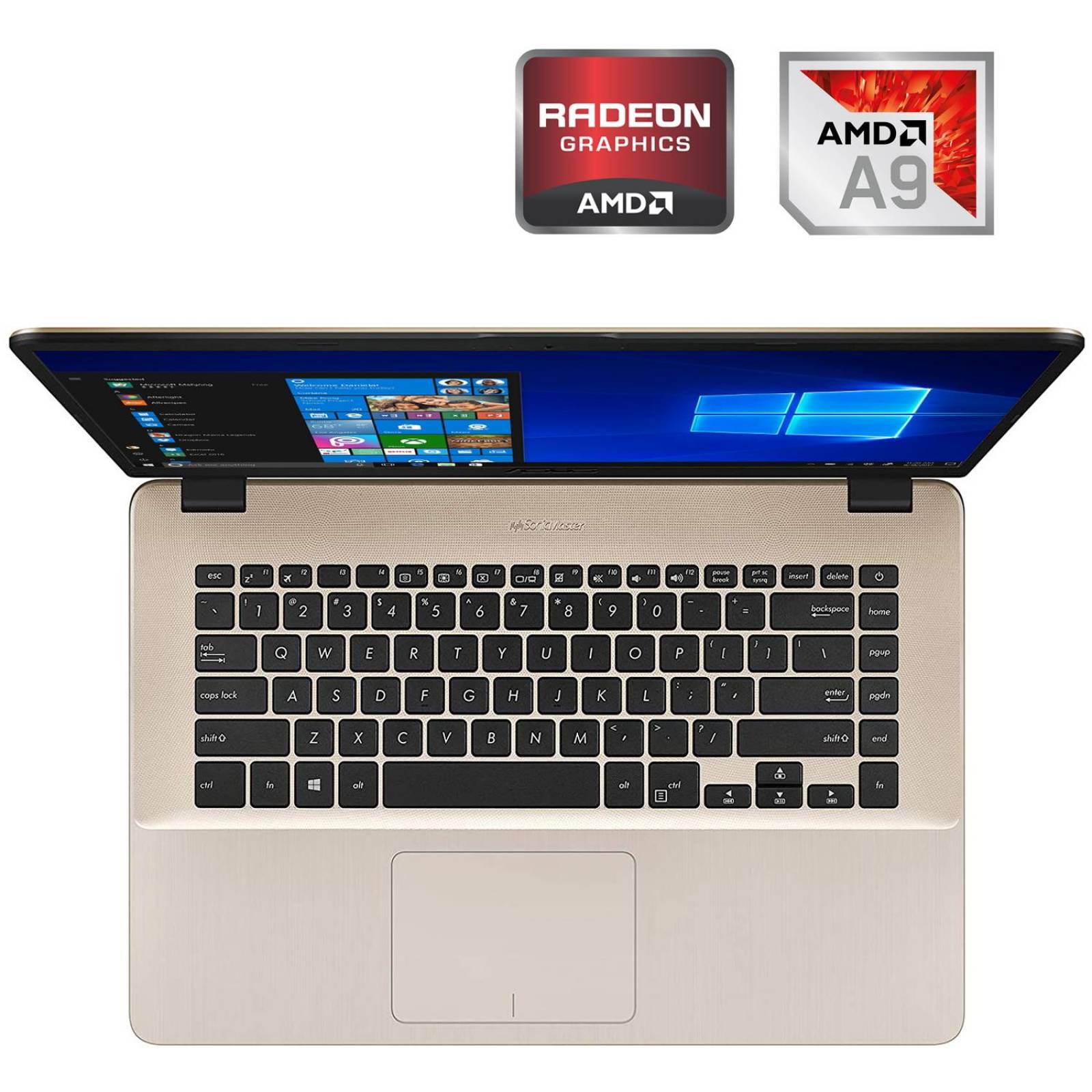 Laptop Asus Vivobook Amd A9 4gb 1tb 15.6 Graficos Radeon R5 Reacondicionado 