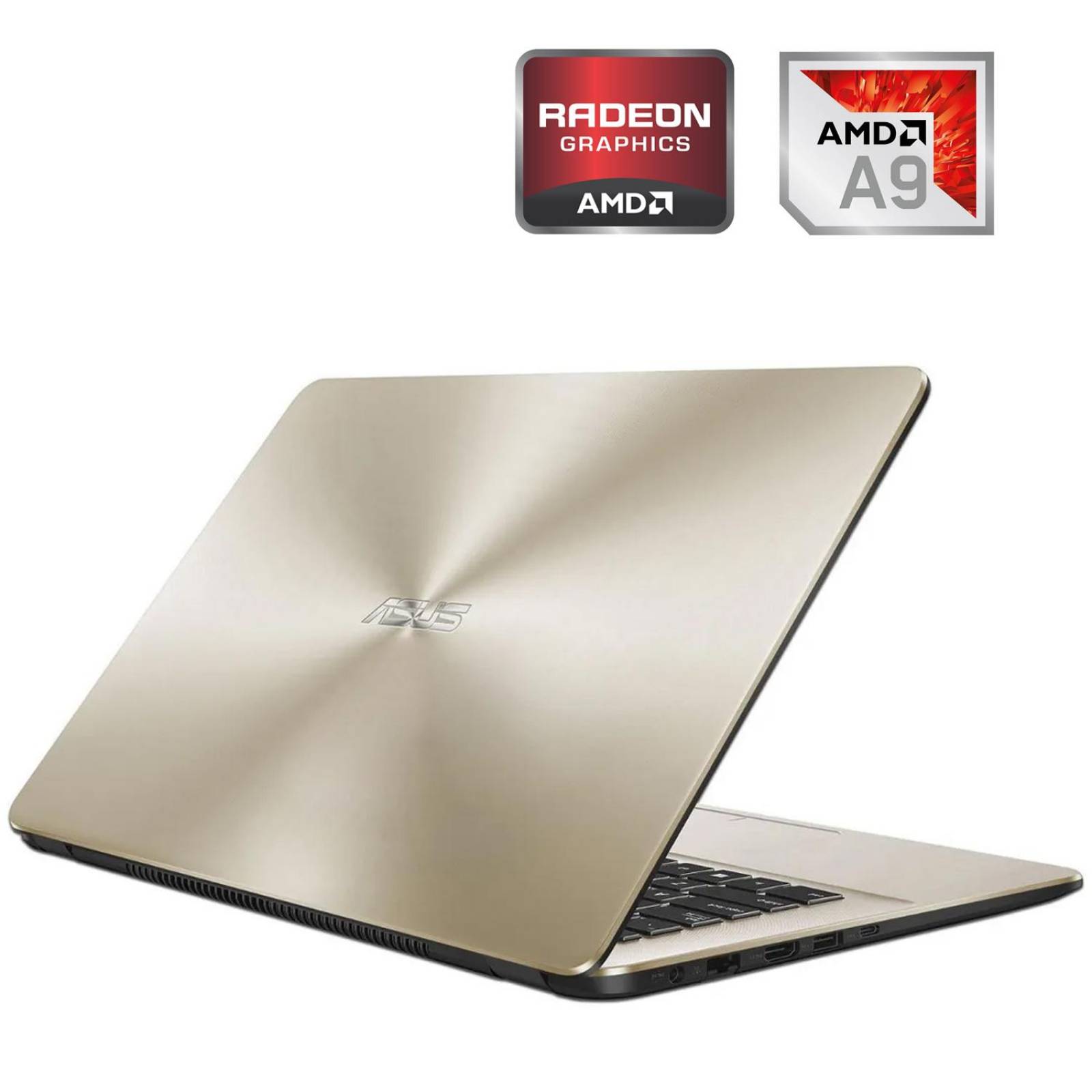 Laptop Asus Vivobook Amd A9 4gb 1tb 15.6 Graficos Radeon R5 Reacondicionado 