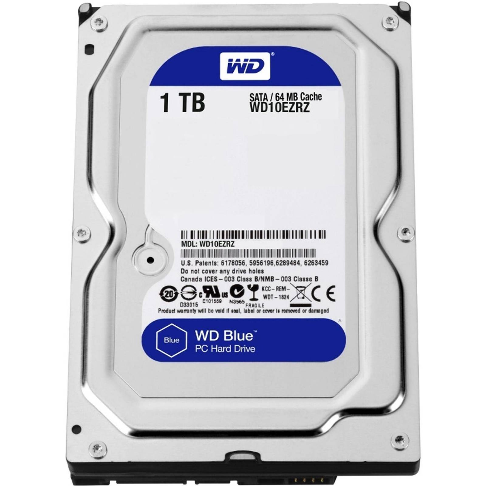 Disco Duro Interno 1TB WESTERN DIGITAL 3.5 WD10EZRZ Reacondicionado 