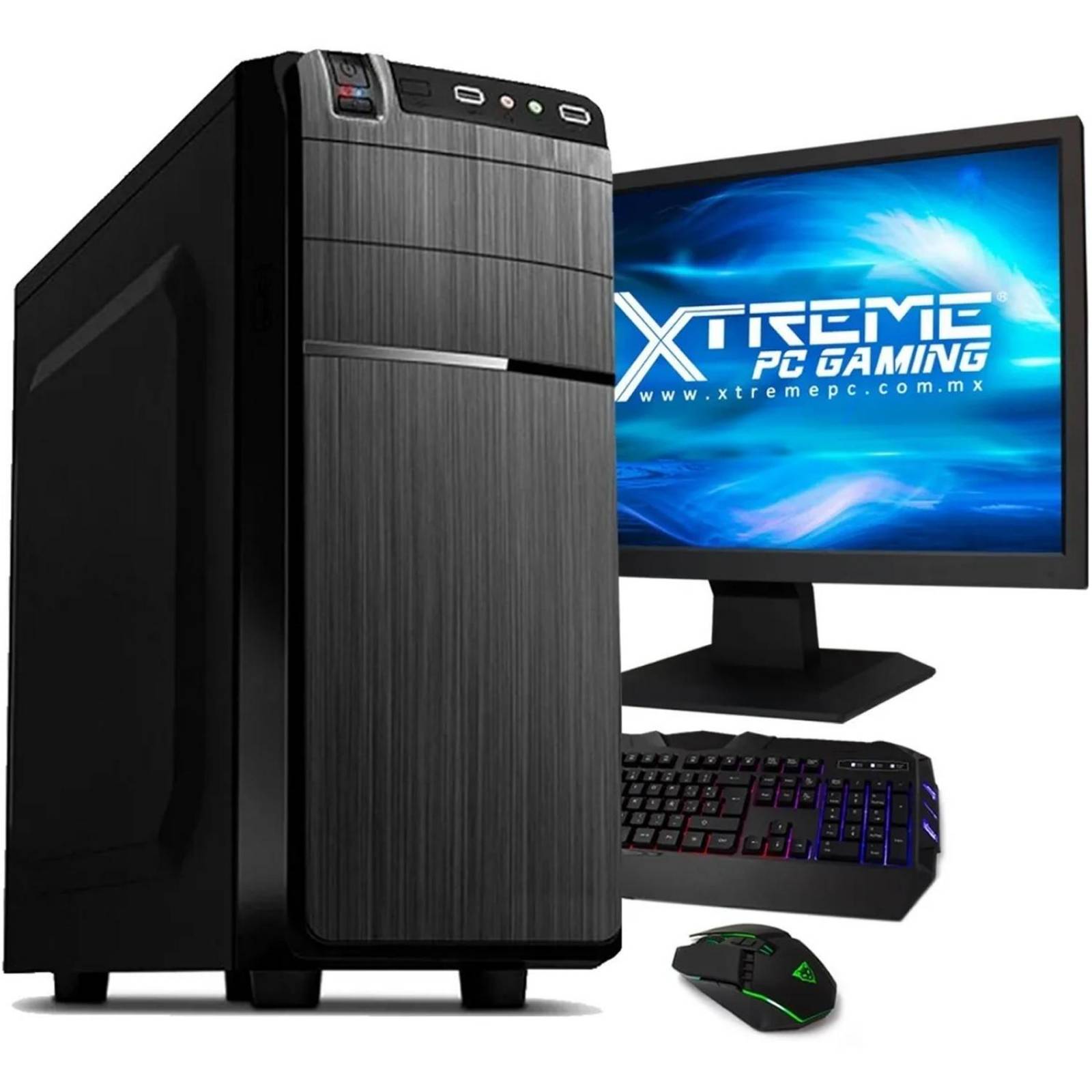 Xtreme Pc Gamer AMD Radeon R7 A8 9600 8GB 500GB Monitor 19.5 WIFI 