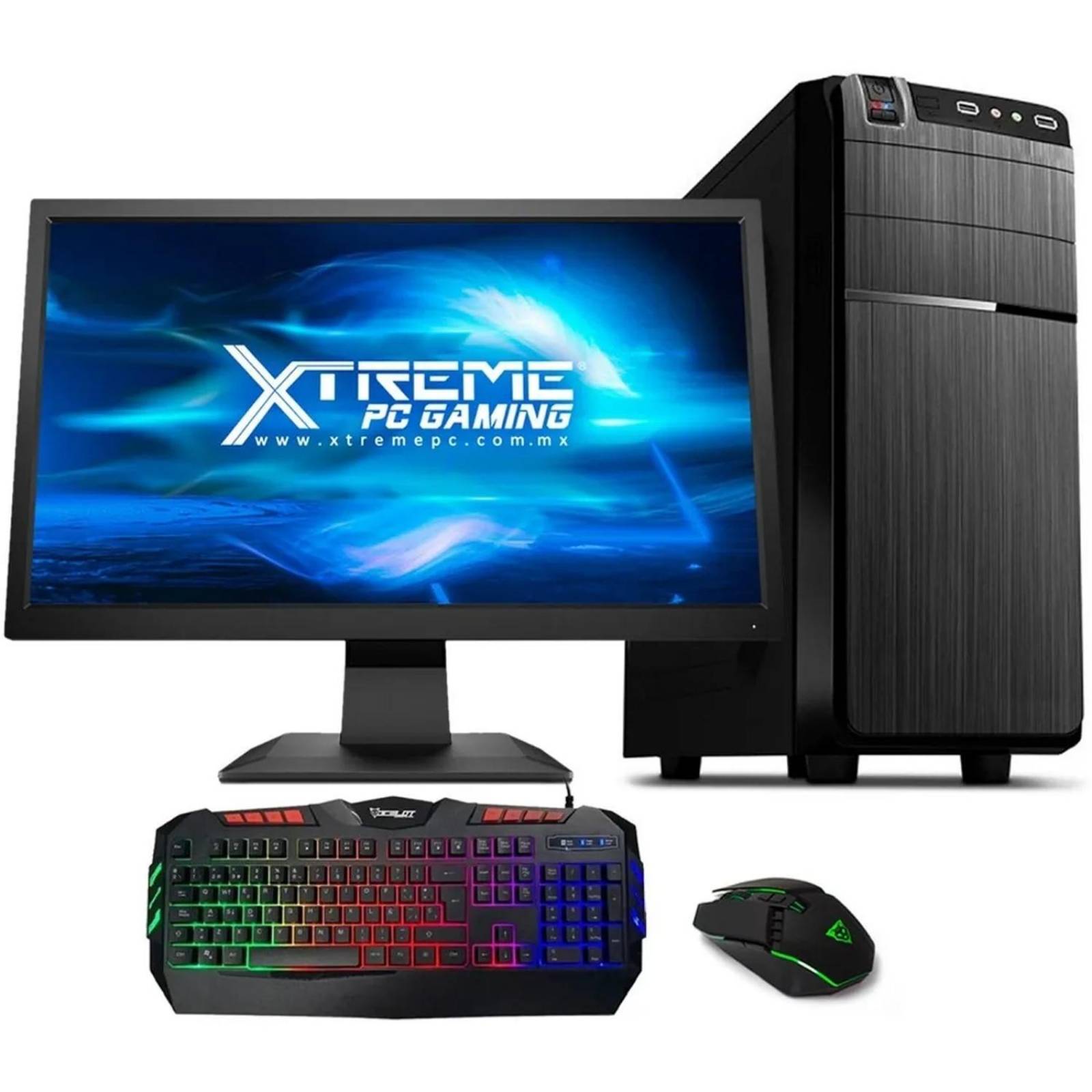 Xtreme Pc Gamer AMD Radeon R7 A8 9600 8GB 500GB Monitor 19.5 WIFI 