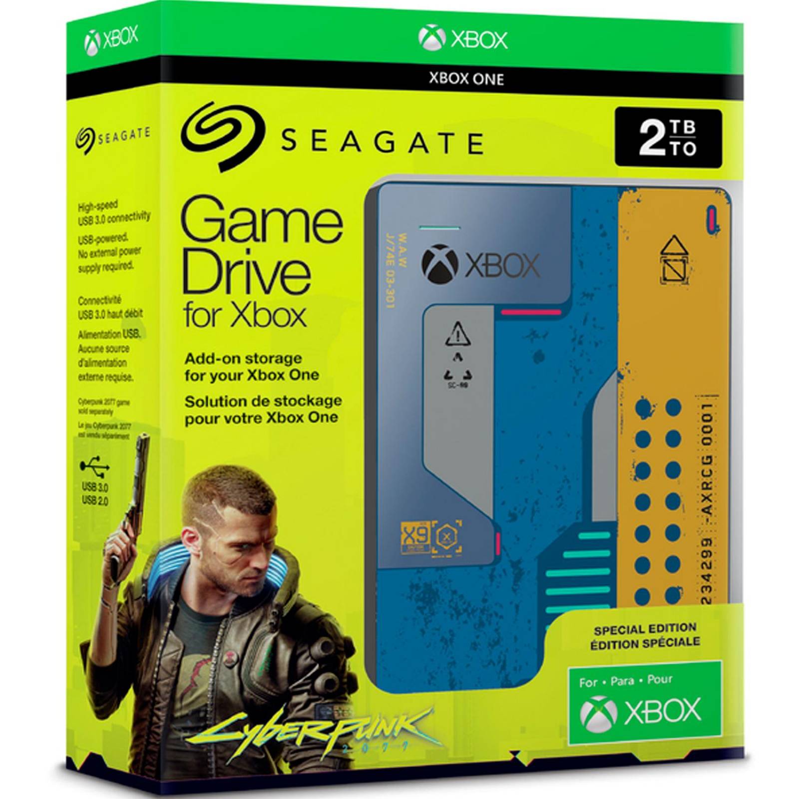 Disco Duro Externo 2TB SEAGATE Xbox Series X S STEA2000428 