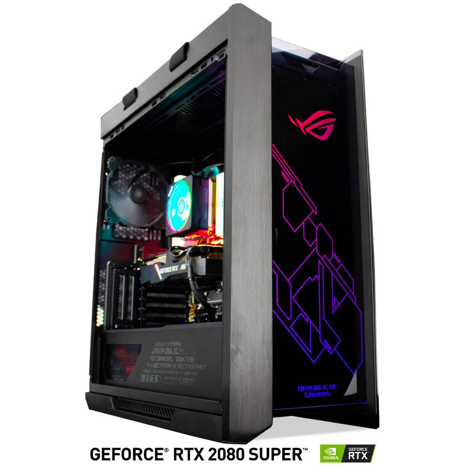 Xtreme Pc Gamer Rog Strix GeForce RTX 2080 SUPER Ryzen 9 3900X 32Gb Ssd 512gB 2Tb RGB 