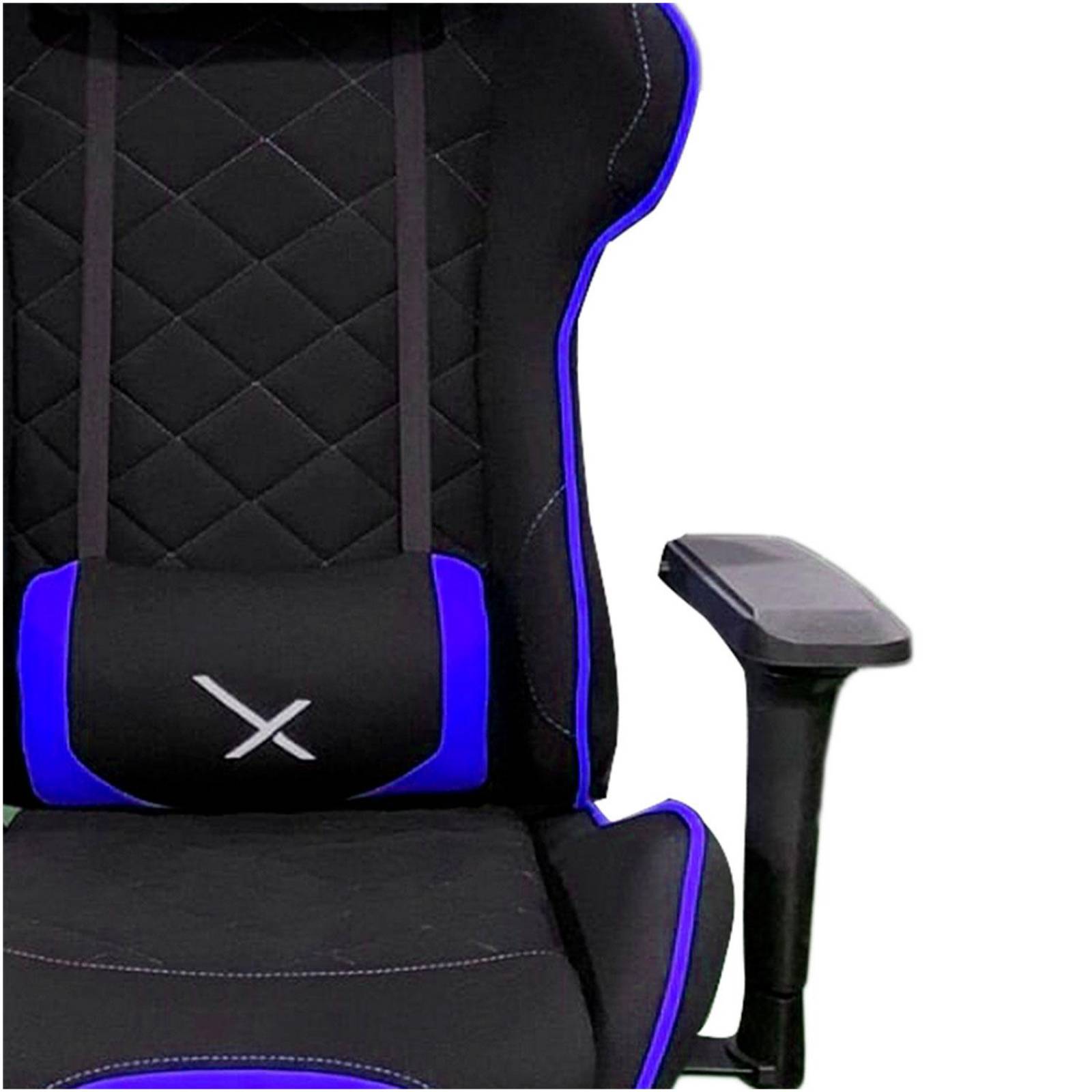 Silla Gamer XZEAL XZ25 Ergonomica Reclinable Reposabrazos 4D Azul XZSX