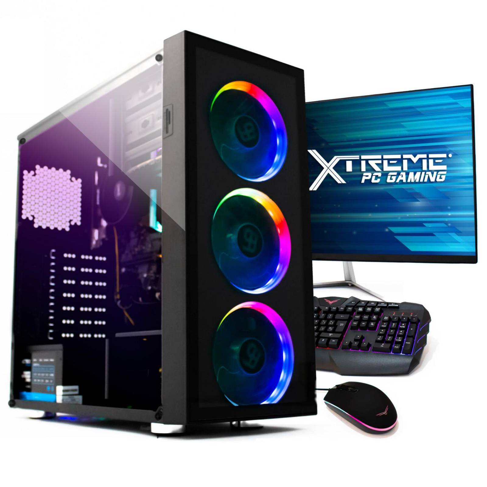 XTREME Pc Gamer Radeon VEGA 11 AMD Ryzen 5 8Gb SSD 240Gb Monitor Full HD 